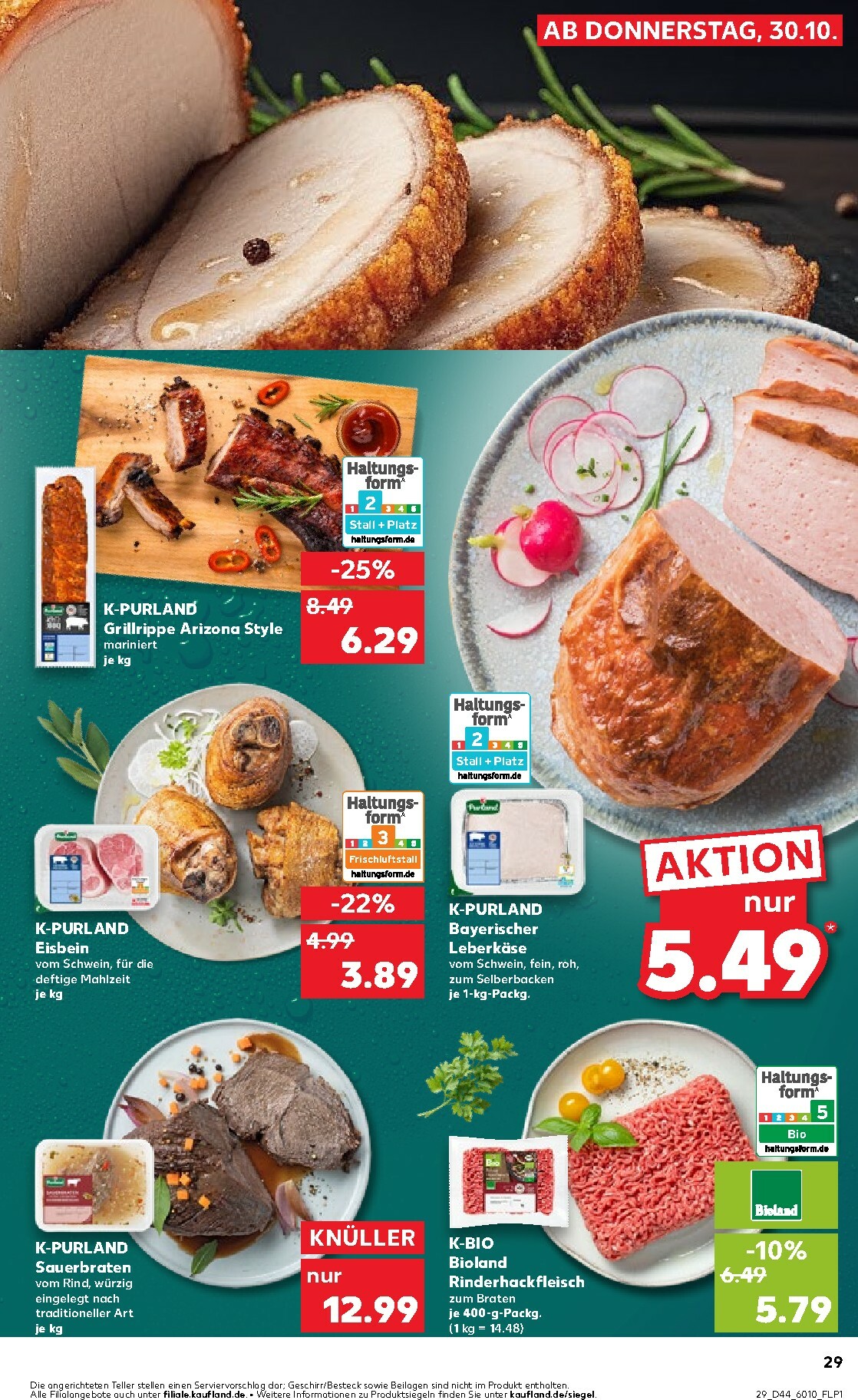 kaufland - Kaufland-Prospekt gültig vom 30.10. bis 05.11. - page: 29 kaufland - Kaufland-Prospekt gültig vom 30.10. bis 05.11. - page: 29