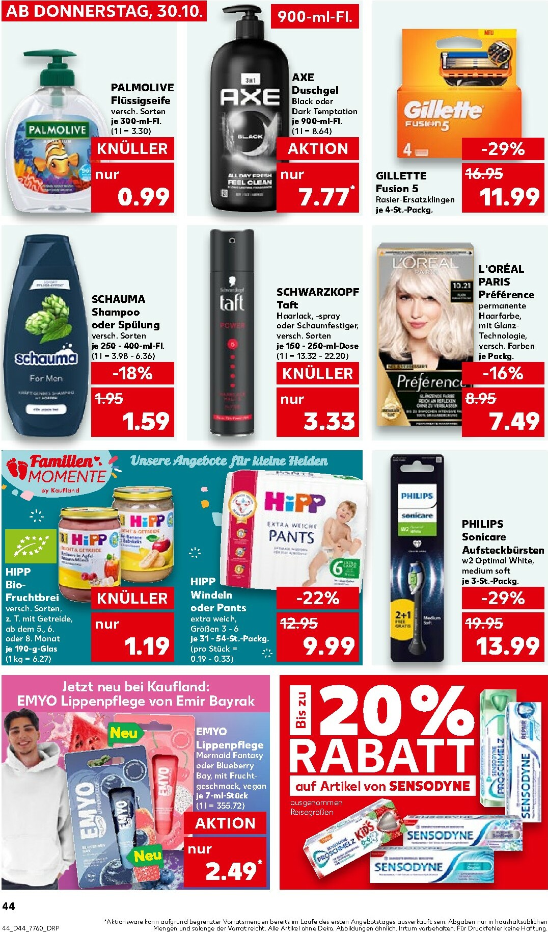 kaufland - Kaufland-Prospekt gültig vom 30.10. bis 05.11. - page: 44 kaufland - Kaufland-Prospekt gültig vom 30.10. bis 05.11. - page: 44