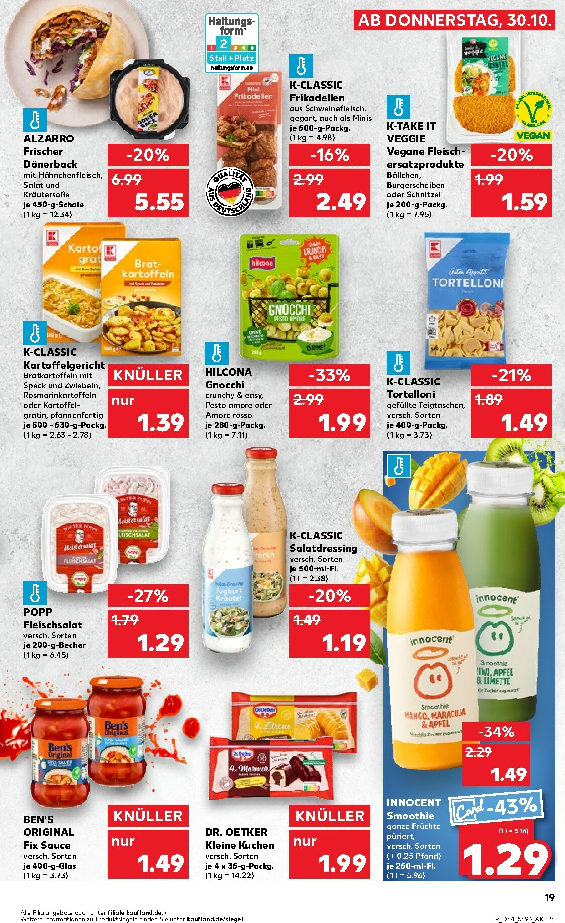 kaufland - Kaufland-Prospekt gültig vom 30.10. bis 05.11. - page: 19 kaufland - Kaufland-Prospekt gültig vom 30.10. bis 05.11. - page: 19