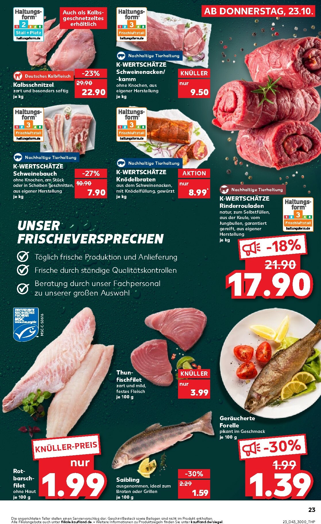 kaufland - Kaufland - Wochenstart-Prospekt gültig vom 27.10. bis 29.10. - page: 23 kaufland - Kaufland - Wochenstart-Prospekt gültig vom 27.10. bis 29.10. - page: 23