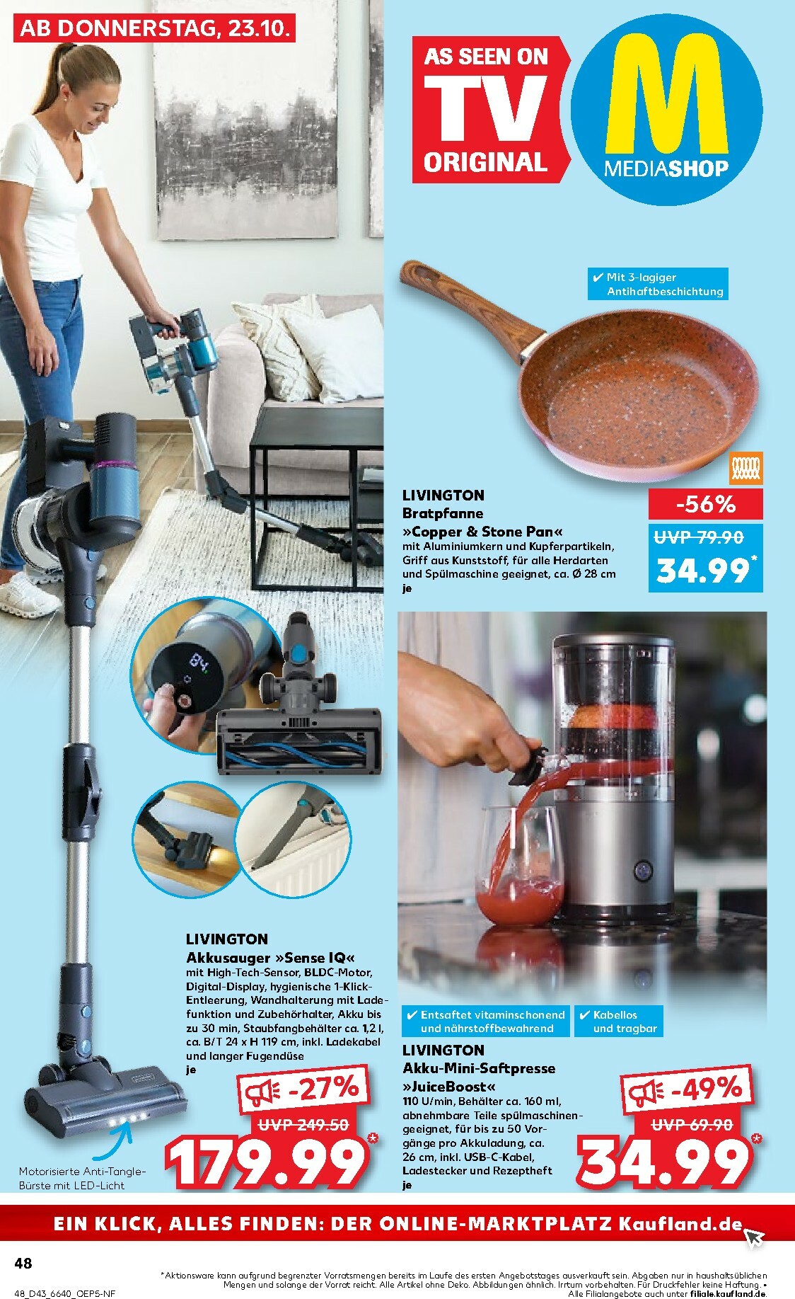 kaufland - Kaufland - Wochenstart-Prospekt gültig vom 27.10. bis 29.10. - page: 48 kaufland - Kaufland - Wochenstart-Prospekt gültig vom 27.10. bis 29.10. - page: 48