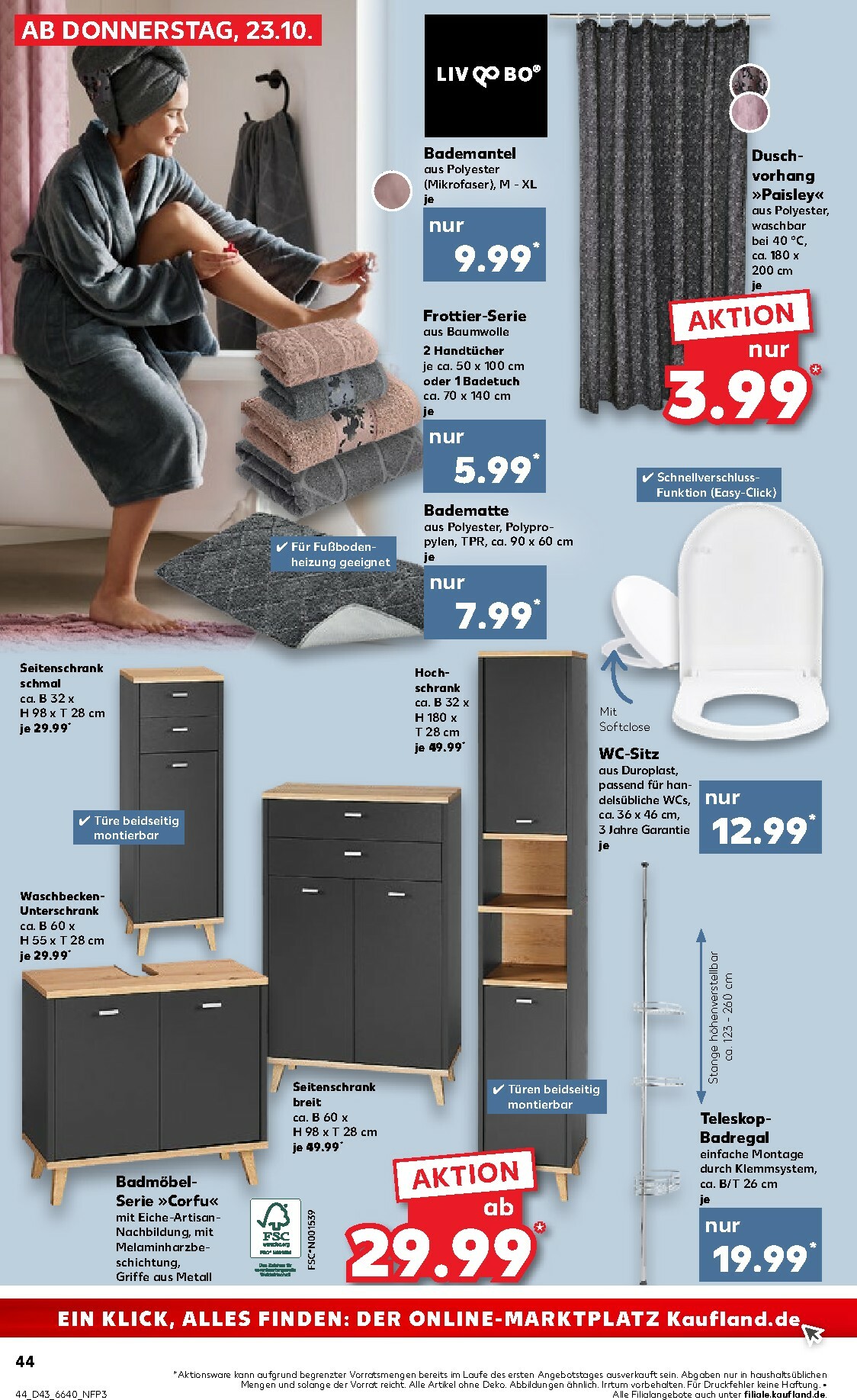 kaufland - Kaufland - Wochenstart-Prospekt gültig vom 27.10. bis 29.10. - page: 44 kaufland - Kaufland - Wochenstart-Prospekt gültig vom 27.10. bis 29.10. - page: 44