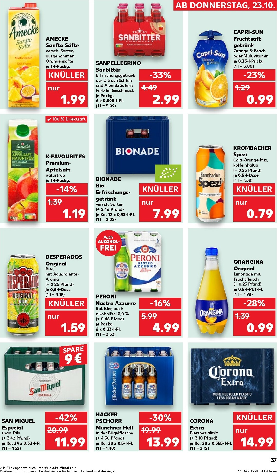 kaufland - Kaufland - Wochenstart-Prospekt gültig vom 27.10. bis 29.10. - page: 37 kaufland - Kaufland - Wochenstart-Prospekt gültig vom 27.10. bis 29.10. - page: 37