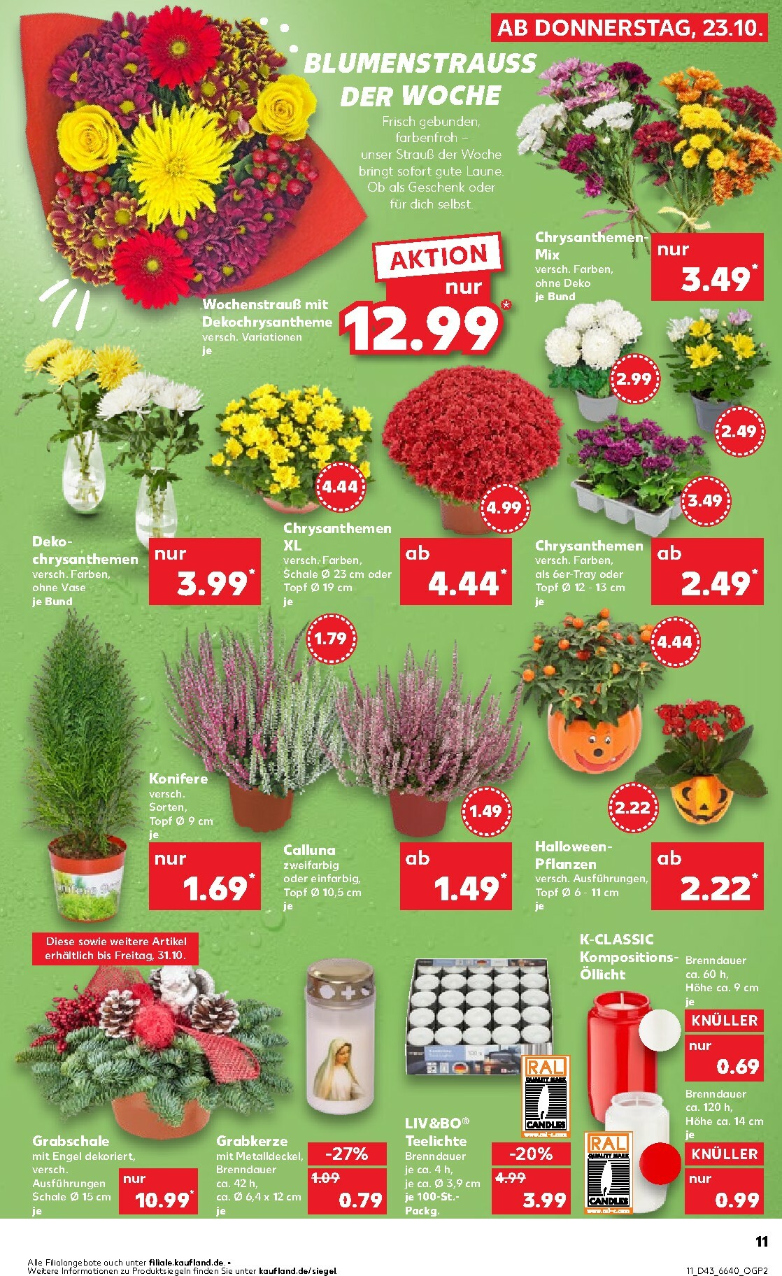 kaufland - Kaufland - Wochenstart-Prospekt gültig vom 27.10. bis 29.10. - page: 11 kaufland - Kaufland - Wochenstart-Prospekt gültig vom 27.10. bis 29.10. - page: 11