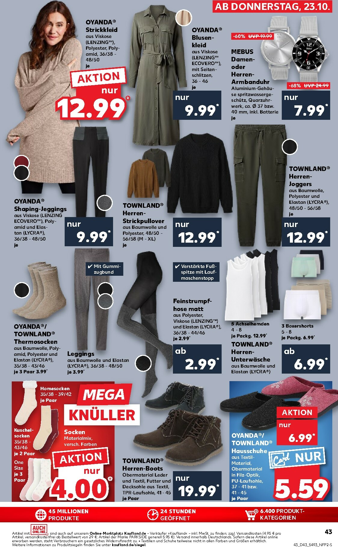 kaufland - Kaufland - Wochenstart-Prospekt gültig vom 27.10. bis 29.10. - page: 43 kaufland - Kaufland - Wochenstart-Prospekt gültig vom 27.10. bis 29.10. - page: 43
