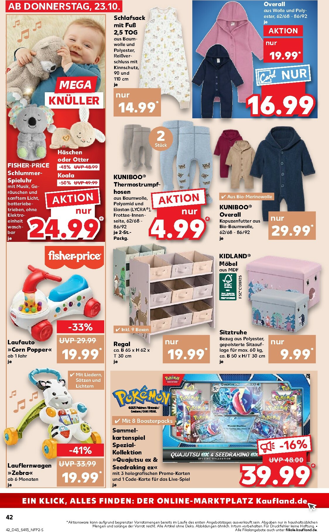 kaufland - Kaufland - Wochenstart-Prospekt gültig vom 27.10. bis 29.10. - page: 42 kaufland - Kaufland - Wochenstart-Prospekt gültig vom 27.10. bis 29.10. - page: 42
