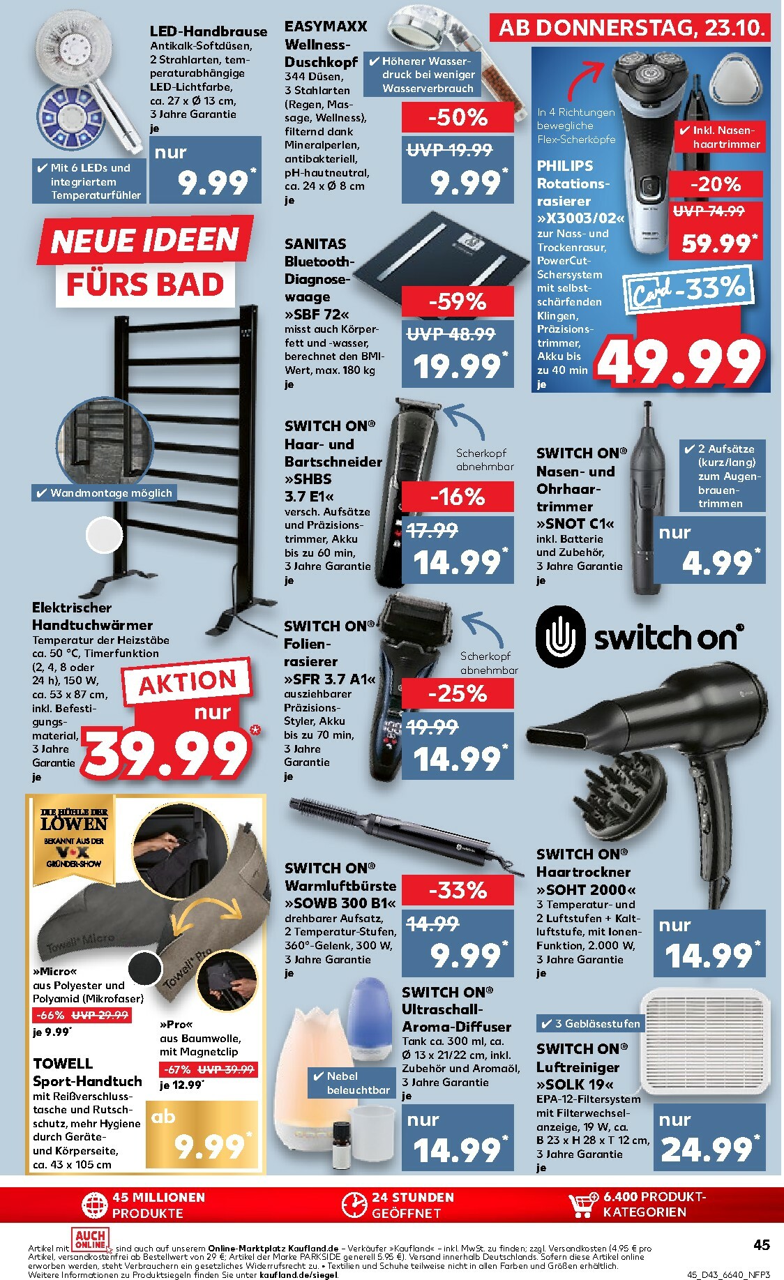 kaufland - Kaufland - Wochenstart-Prospekt gültig vom 27.10. bis 29.10. - page: 45 kaufland - Kaufland - Wochenstart-Prospekt gültig vom 27.10. bis 29.10. - page: 45