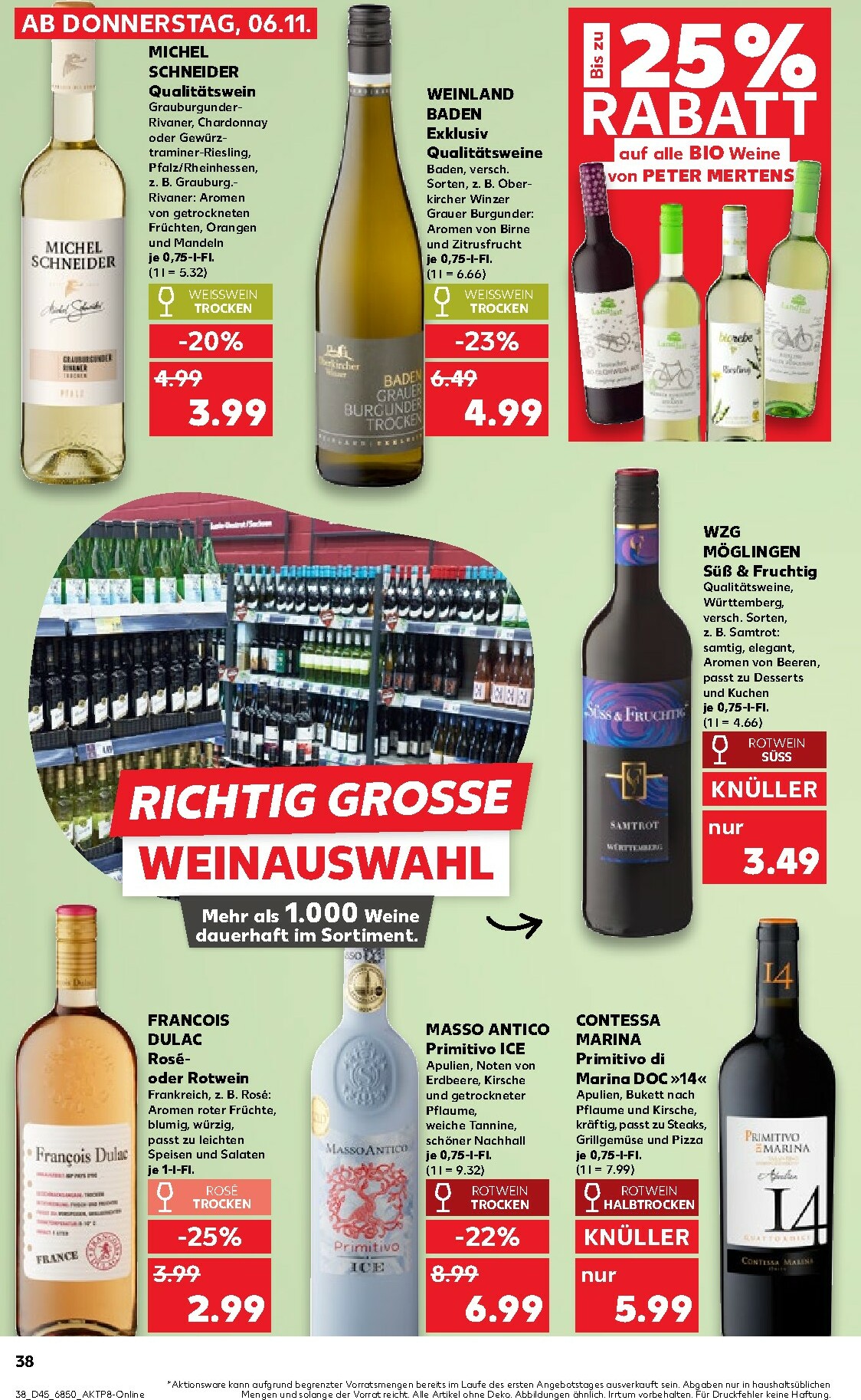 kaufland - Kaufland-Prospekt gültig vom 06.11. bis 12.11. - page: 38