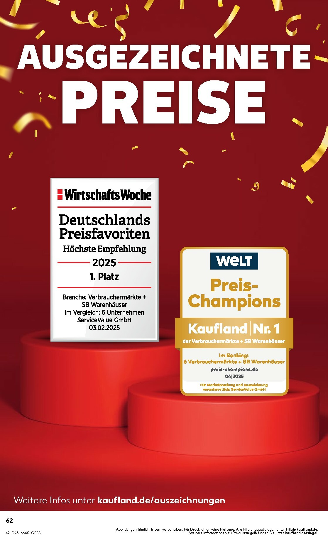 kaufland - Kaufland-Prospekt gültig vom 06.11. bis 12.11. - page: 62