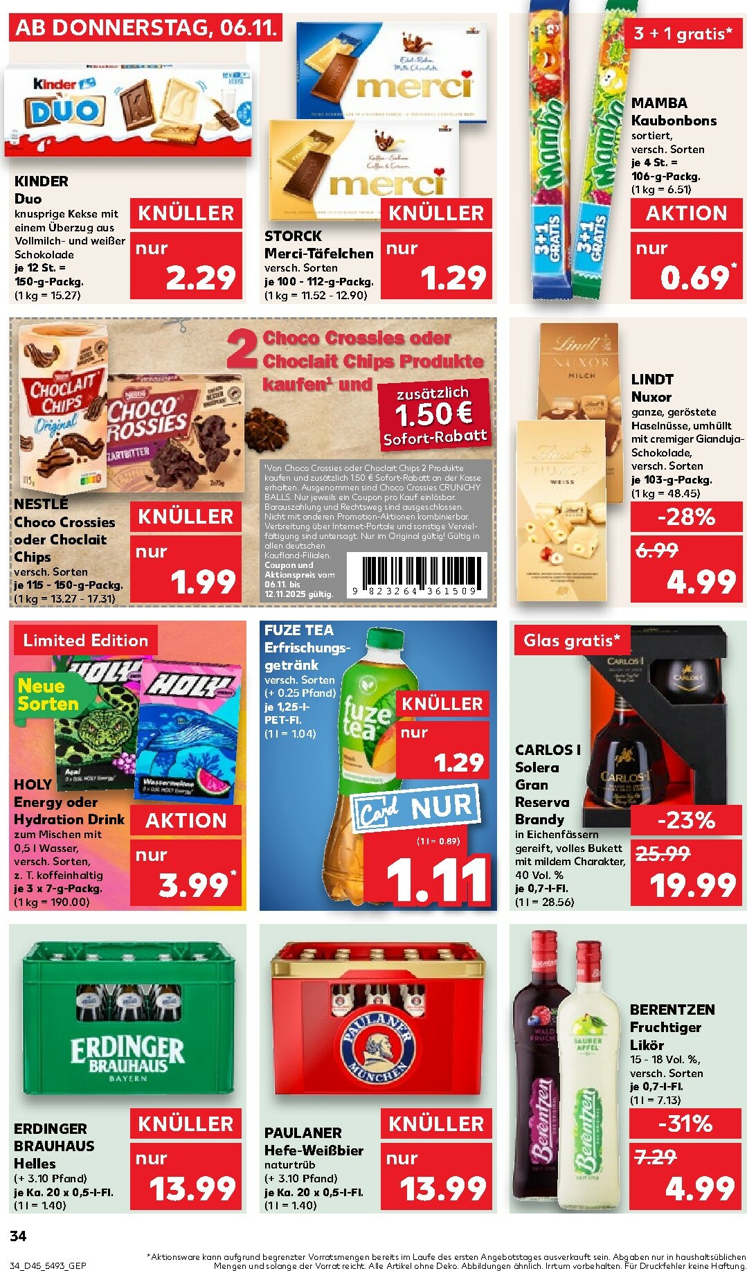 kaufland - Kaufland-Prospekt gültig vom 06.11. bis 12.11. - page: 34
