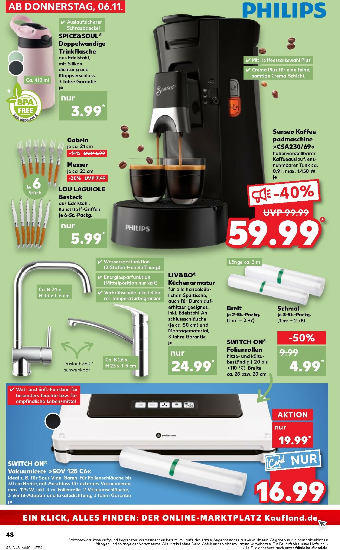 kaufland - Kaufland-Prospekt gültig vom 06.11. bis 12.11. - page: 48