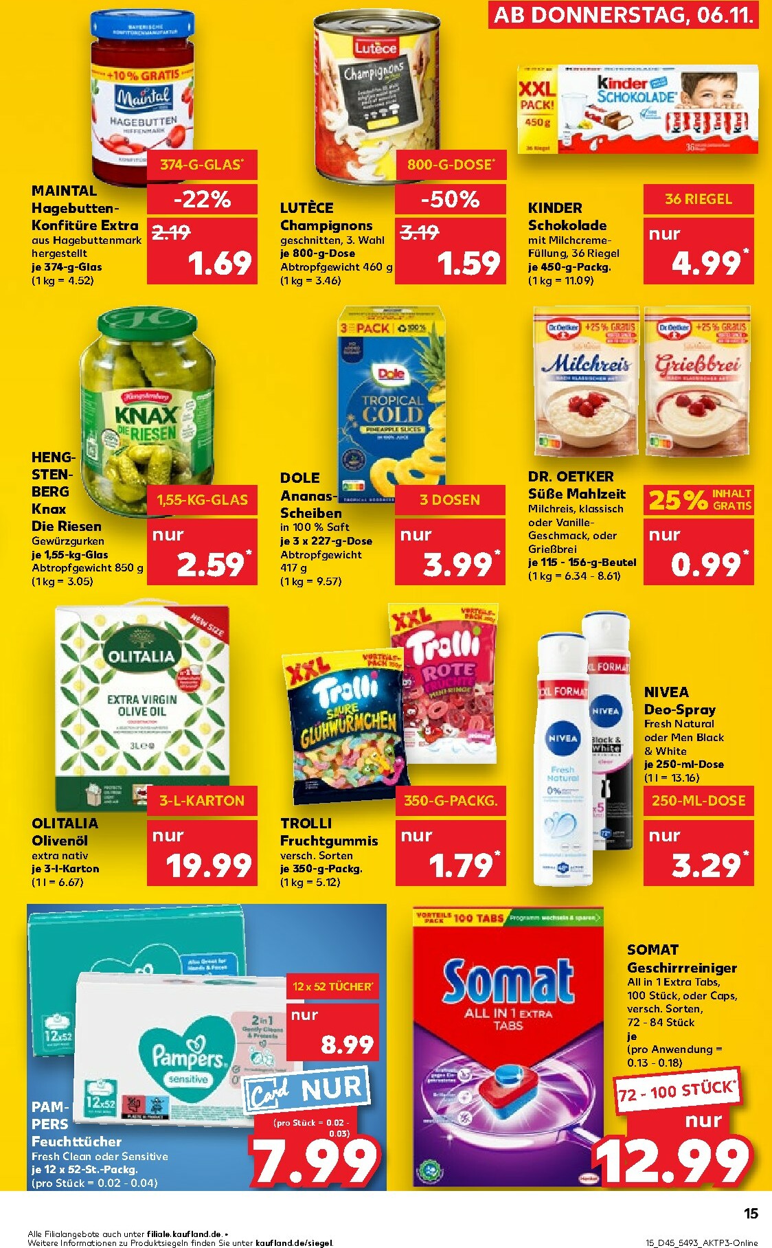 kaufland - Kaufland-Prospekt gültig vom 06.11. bis 12.11. - page: 15