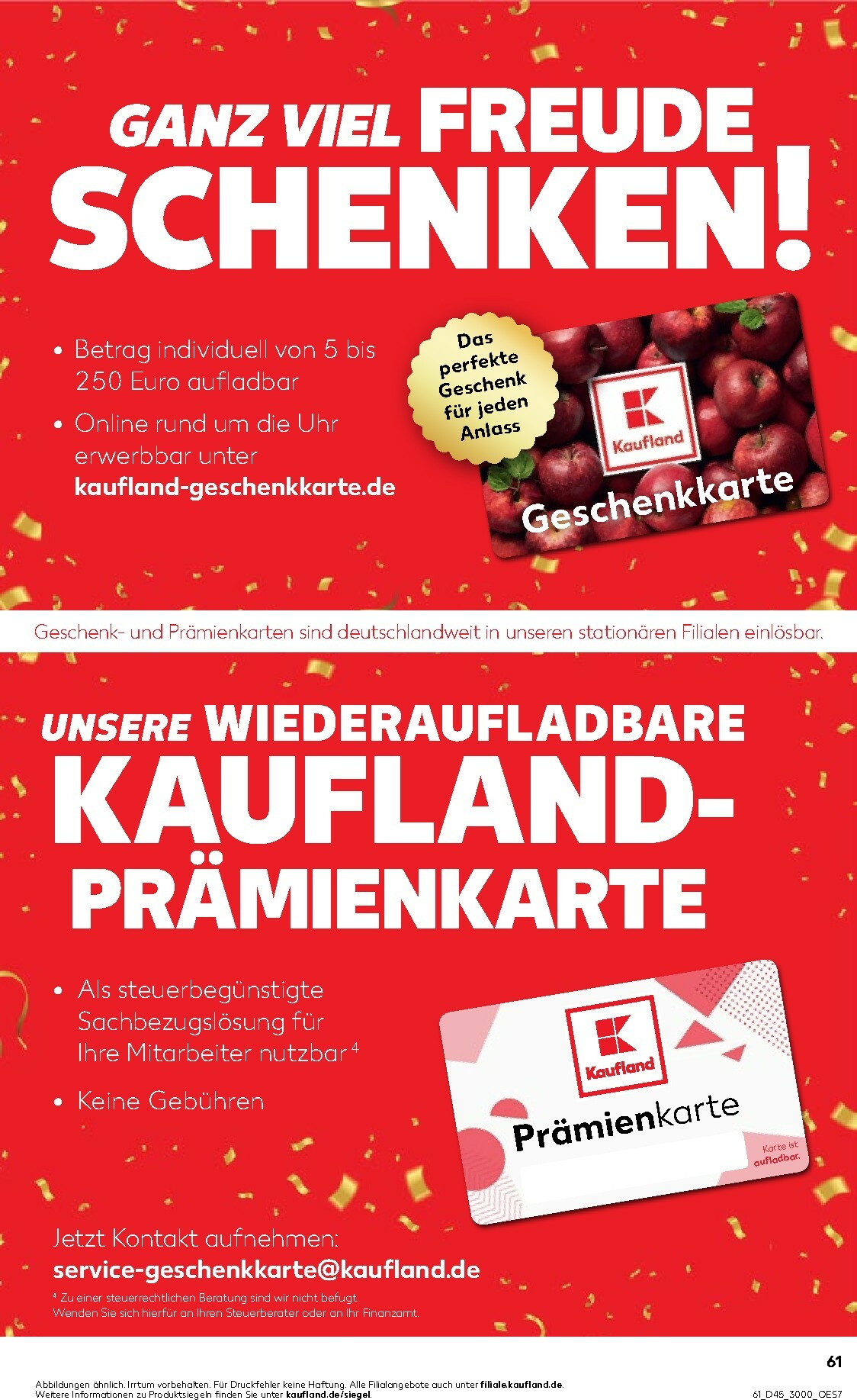 kaufland - Kaufland-Prospekt gültig vom 06.11. bis 12.11. - page: 61