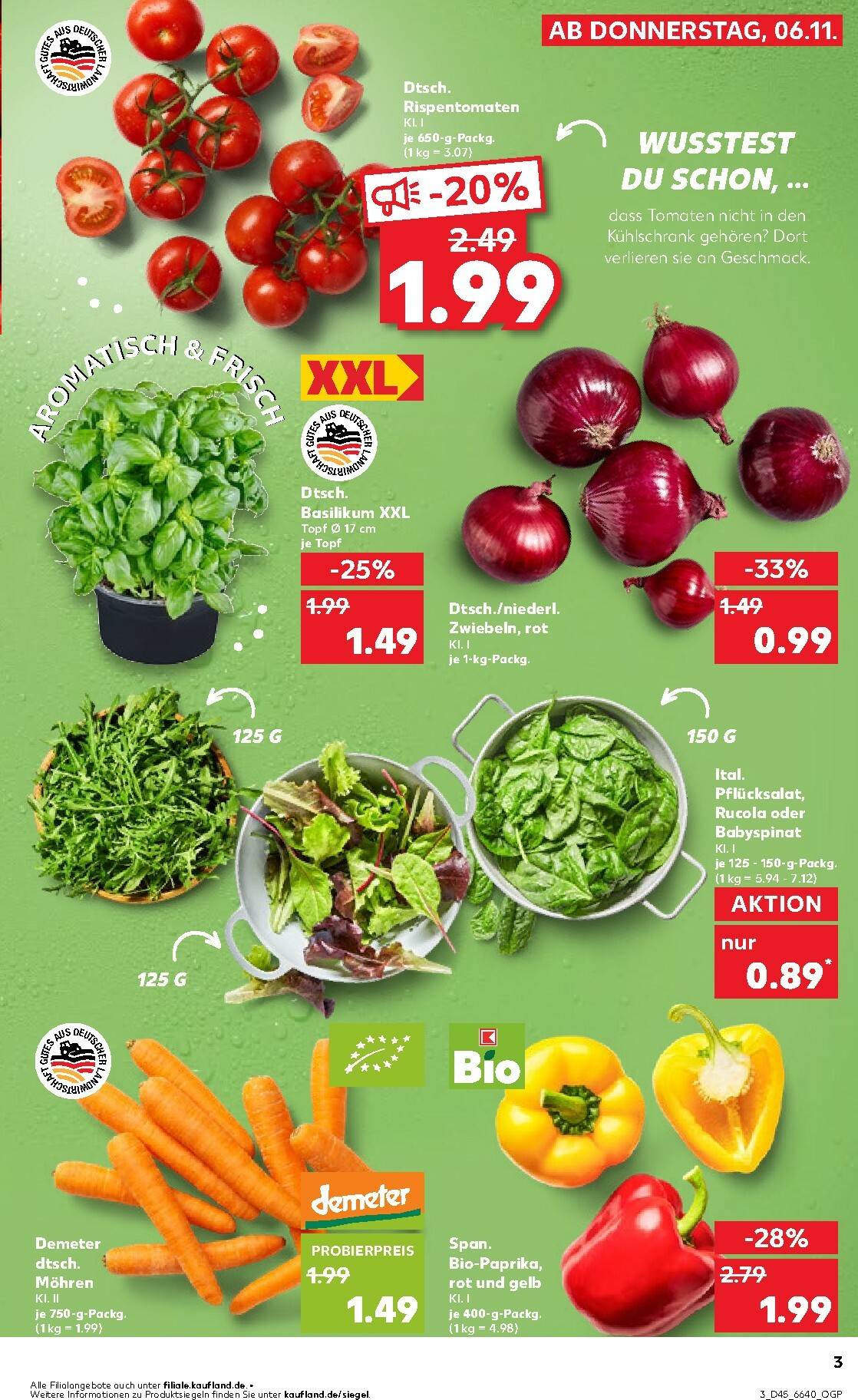 kaufland - Kaufland-Prospekt gültig vom 06.11. bis 12.11. - page: 3