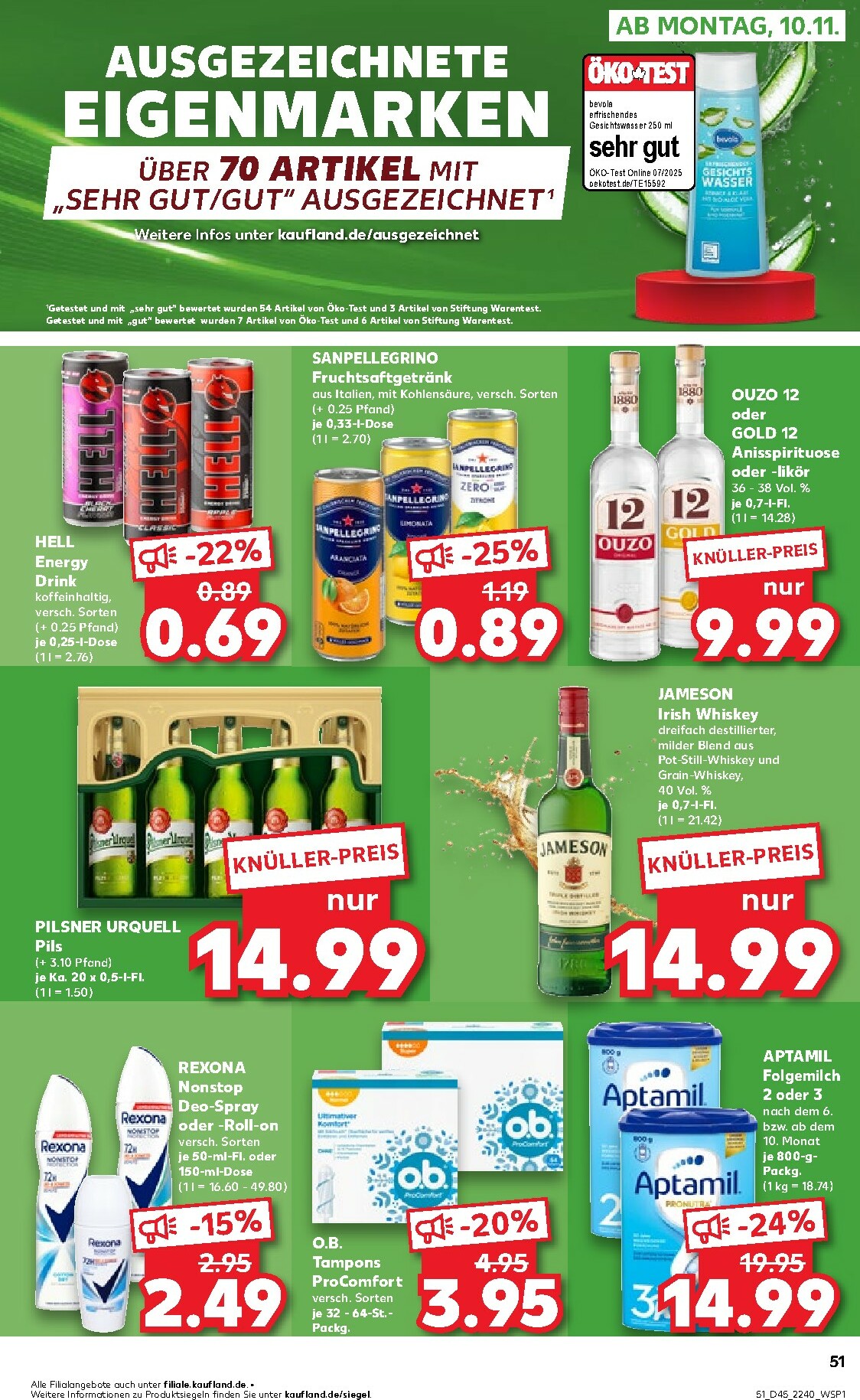 kaufland - Kaufland-Prospekt gültig vom 06.11. bis 12.11. - page: 51