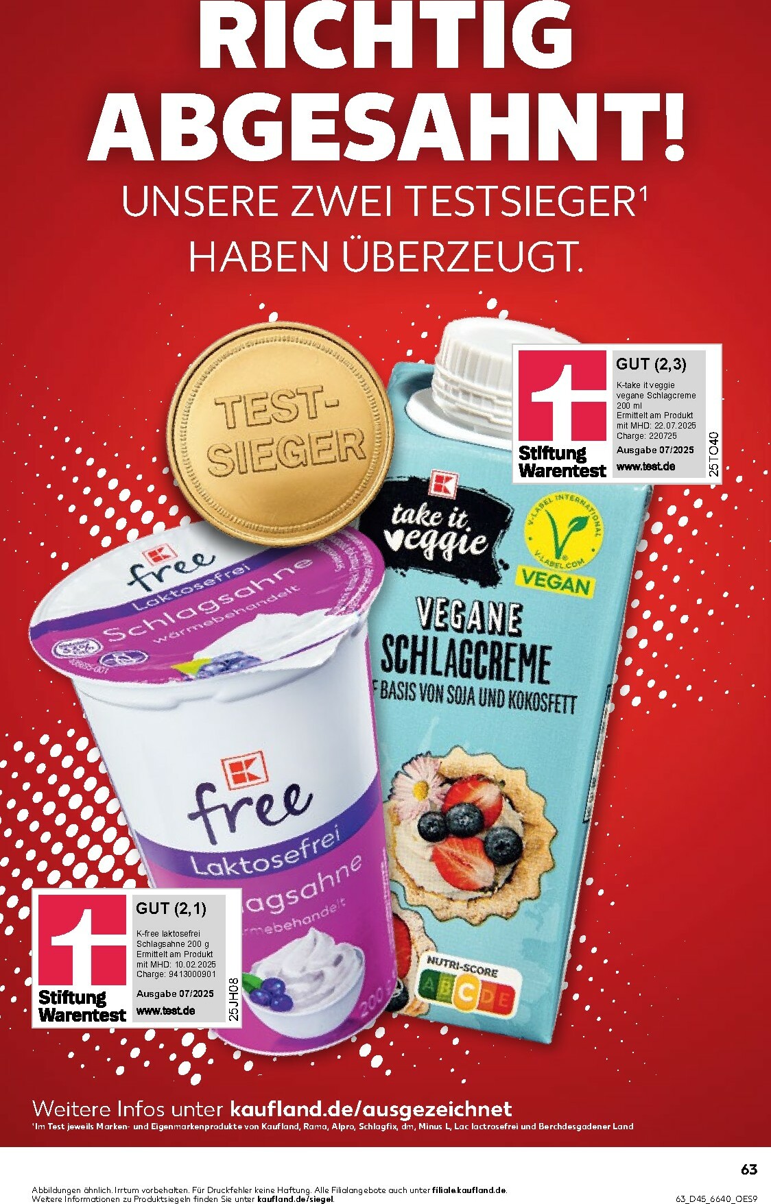 kaufland - Kaufland-Prospekt gültig vom 06.11. bis 12.11. - page: 63