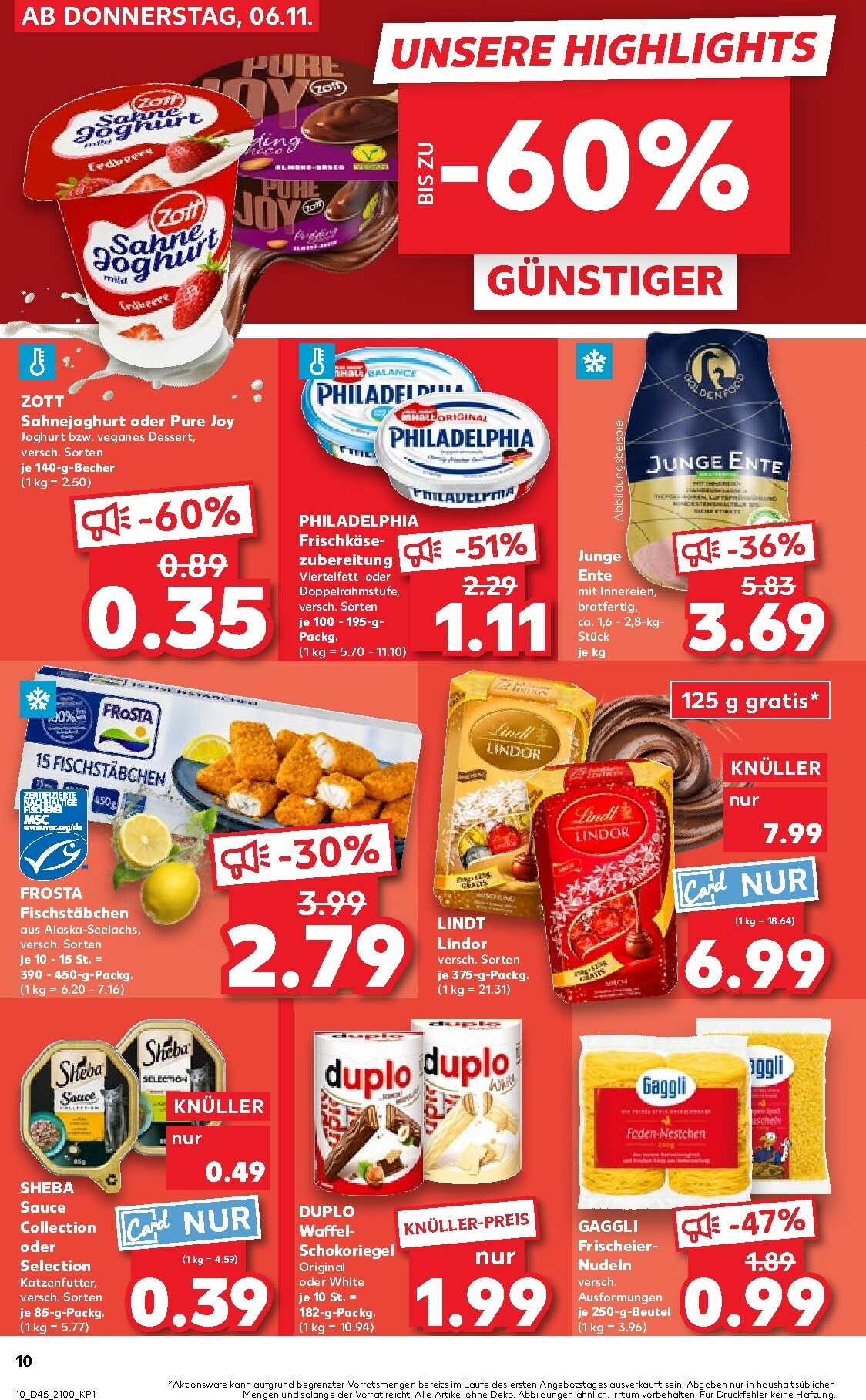 kaufland - Kaufland-Prospekt gültig vom 06.11. bis 12.11. - page: 10