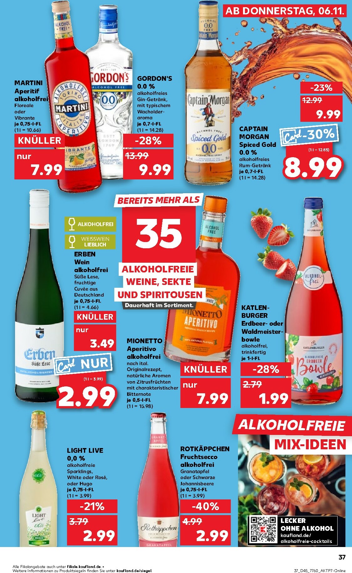 kaufland - Kaufland-Prospekt gültig vom 06.11. bis 12.11. - page: 37