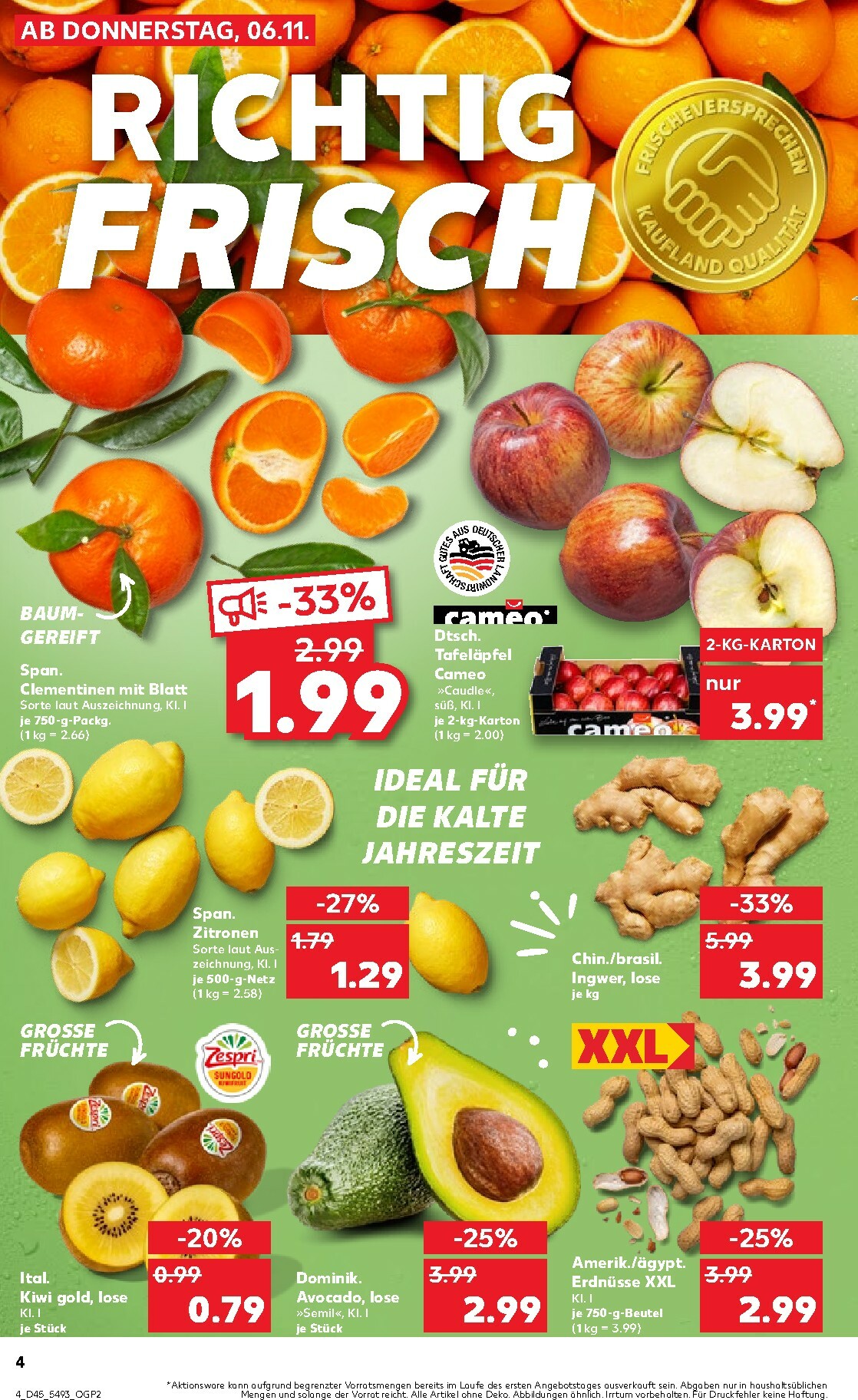 kaufland - Kaufland-Prospekt gültig vom 06.11. bis 12.11. - page: 4