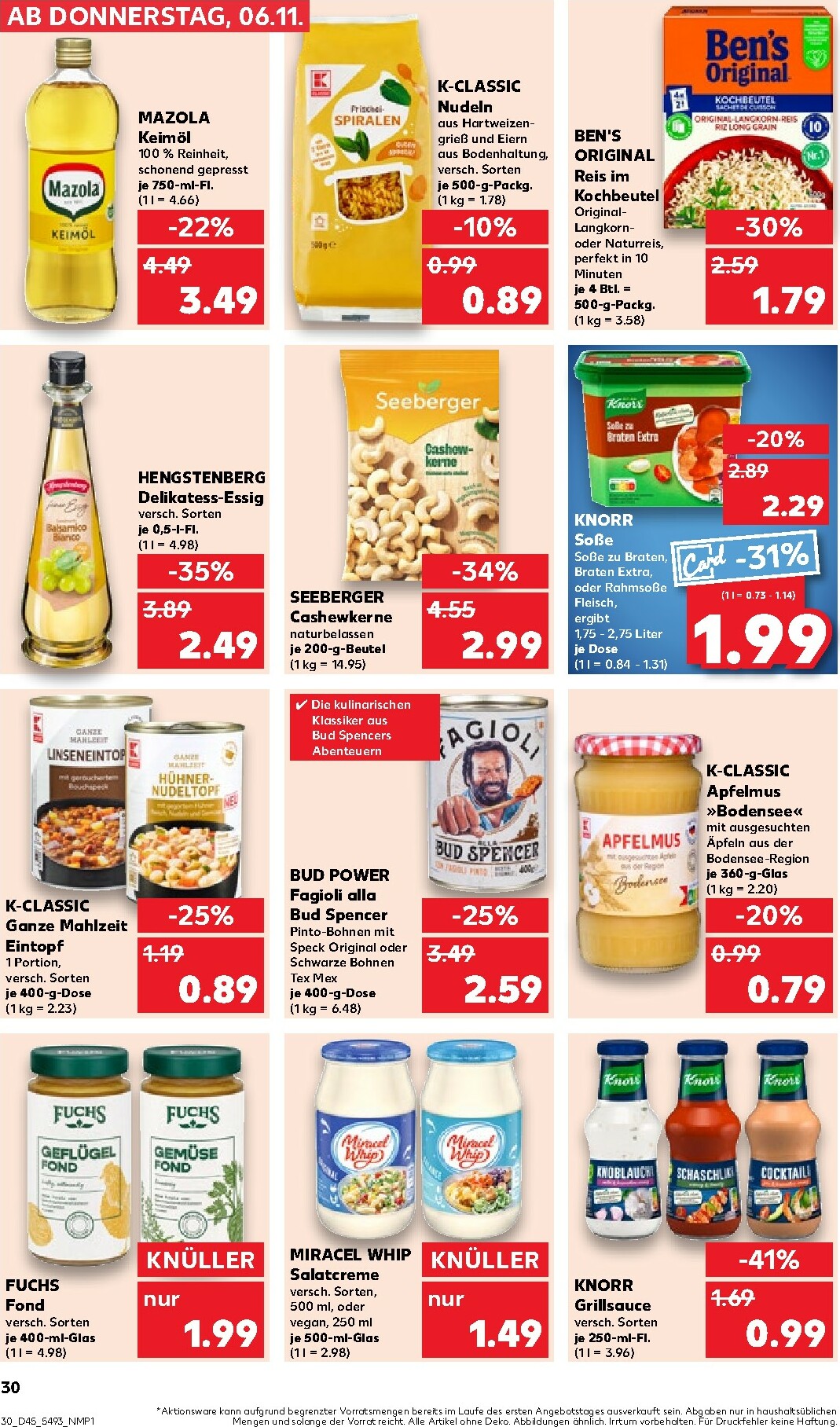 kaufland - Kaufland-Prospekt gültig vom 06.11. bis 12.11. - page: 30