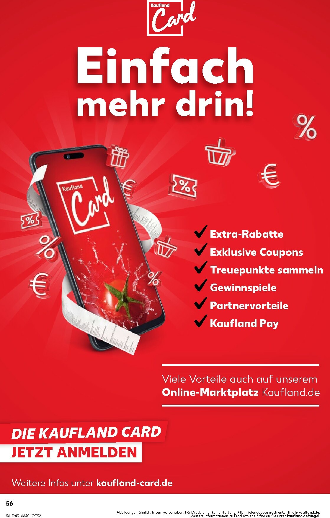 kaufland - Kaufland-Prospekt gültig vom 06.11. bis 12.11. - page: 56