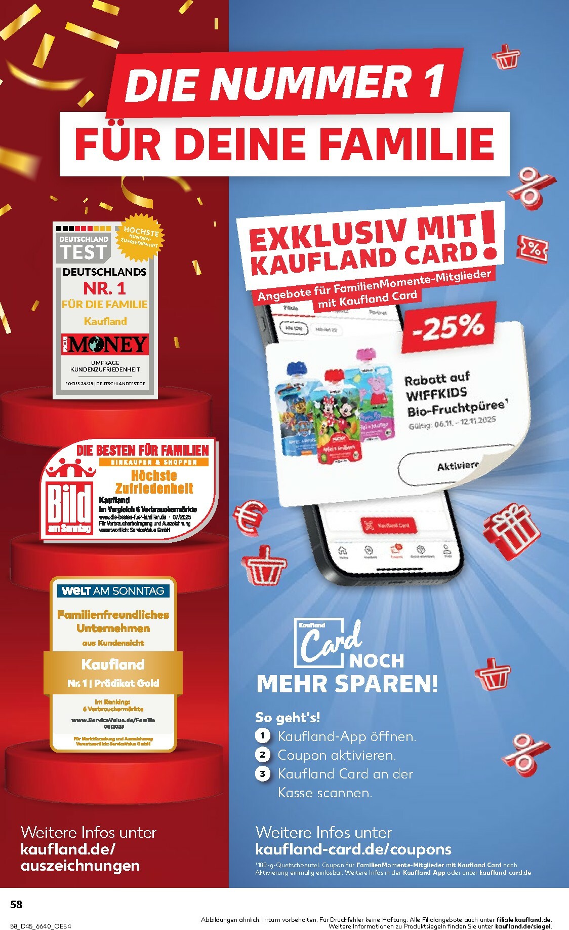 kaufland - Kaufland-Prospekt gültig vom 06.11. bis 12.11. - page: 58