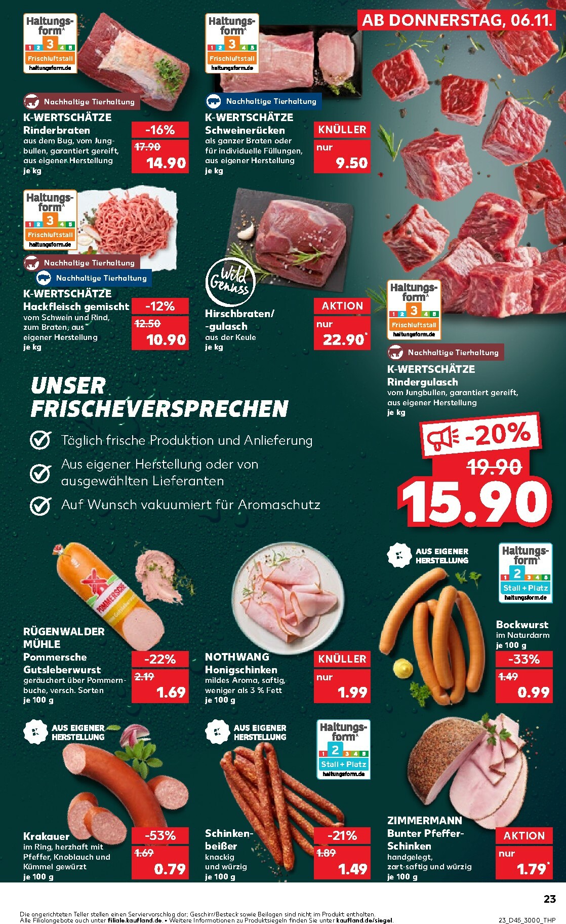 kaufland - Kaufland-Prospekt gültig vom 06.11. bis 12.11. - page: 23