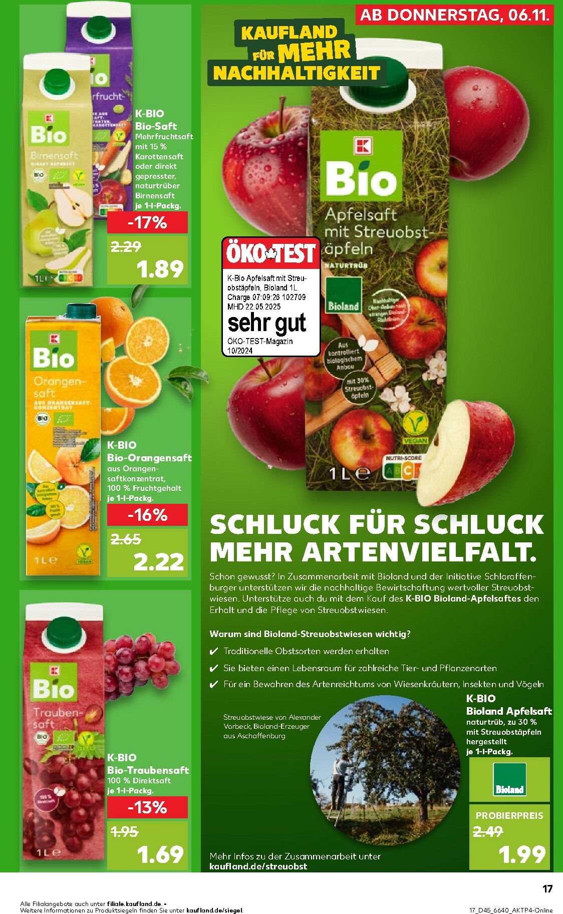 kaufland - Kaufland-Prospekt gültig vom 06.11. bis 12.11. - page: 17