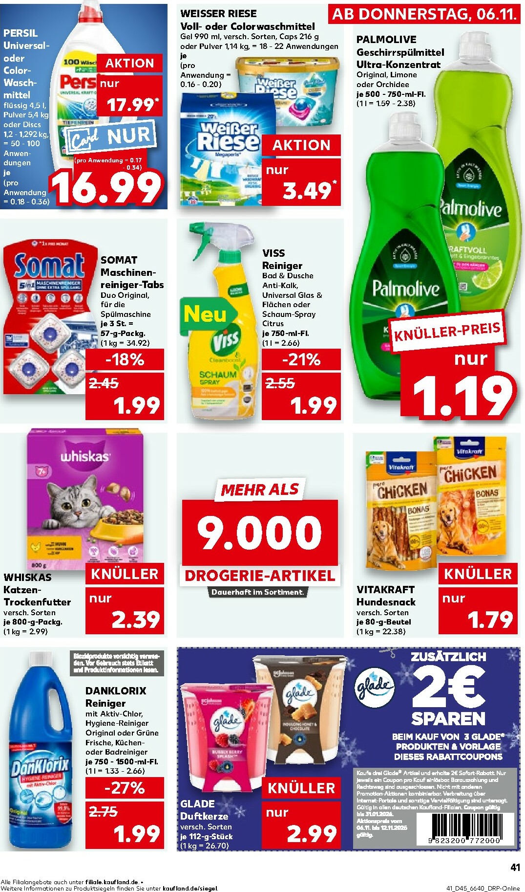 kaufland - Kaufland-Prospekt gültig vom 06.11. bis 12.11. - page: 41