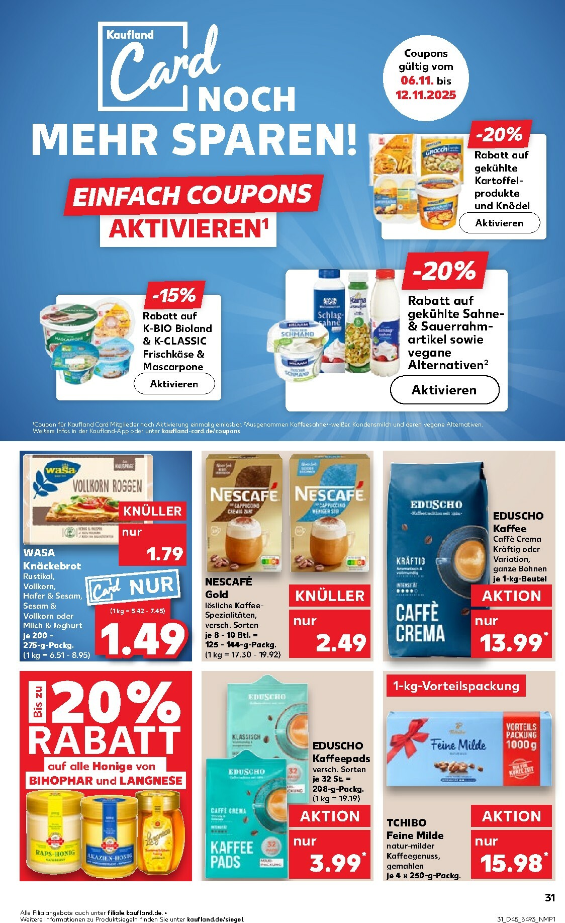 kaufland - Kaufland-Prospekt gültig vom 06.11. bis 12.11. - page: 31
