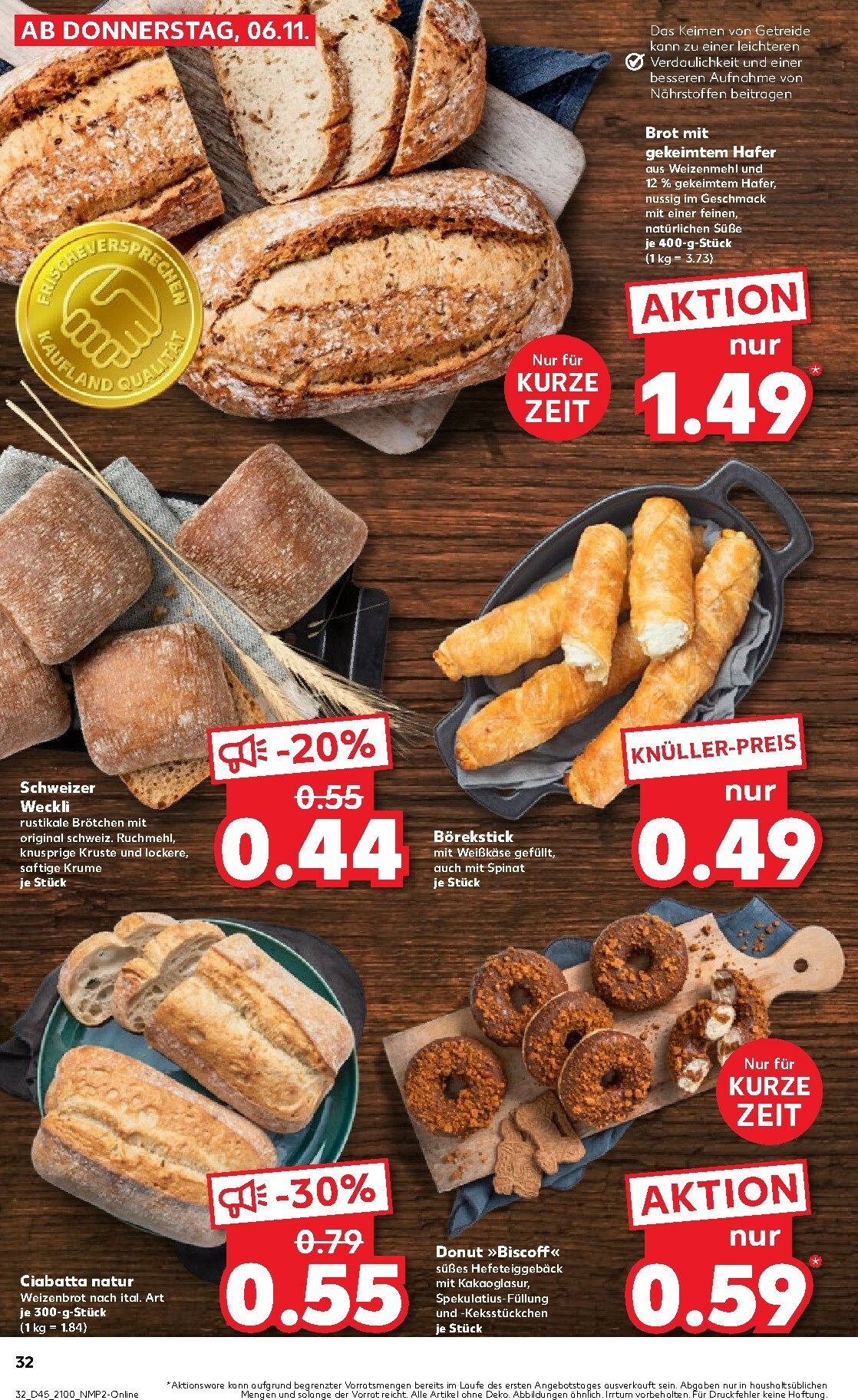 kaufland - Kaufland-Prospekt gültig vom 06.11. bis 12.11. - page: 32