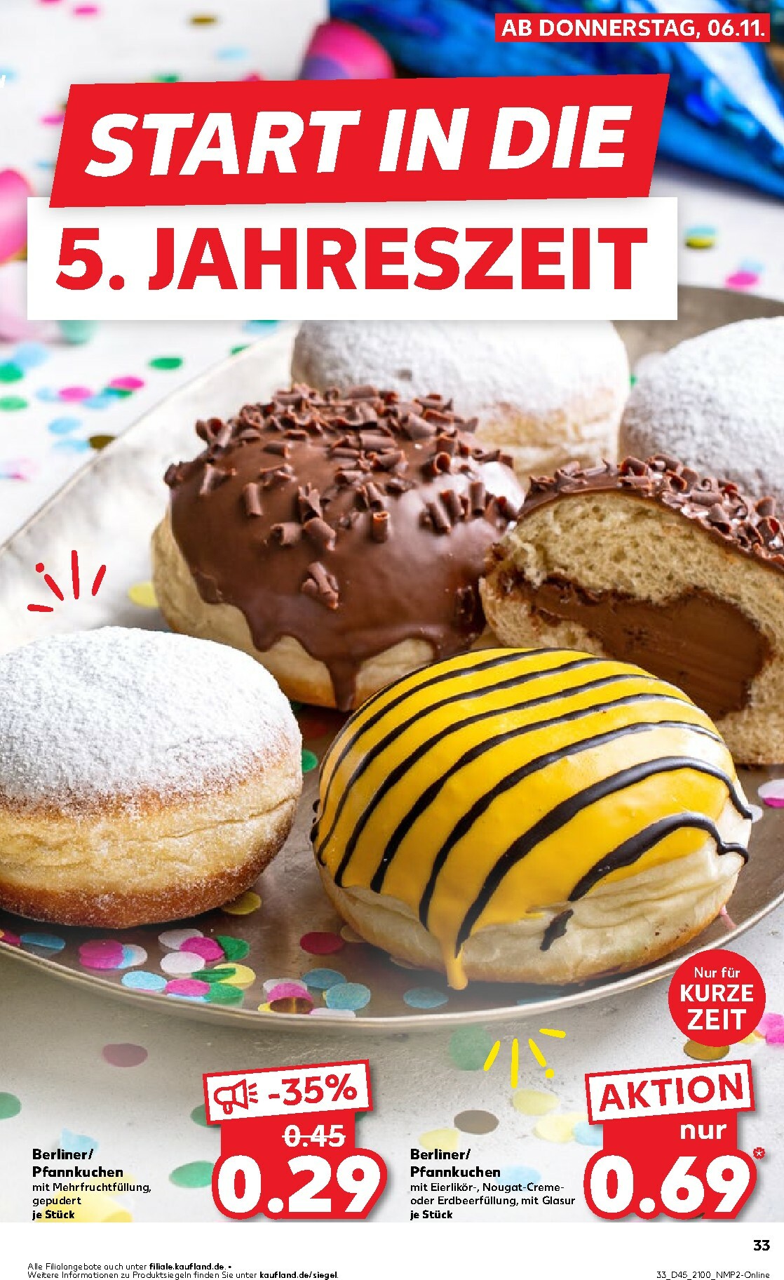 kaufland - Kaufland-Prospekt gültig vom 06.11. bis 12.11. - page: 33