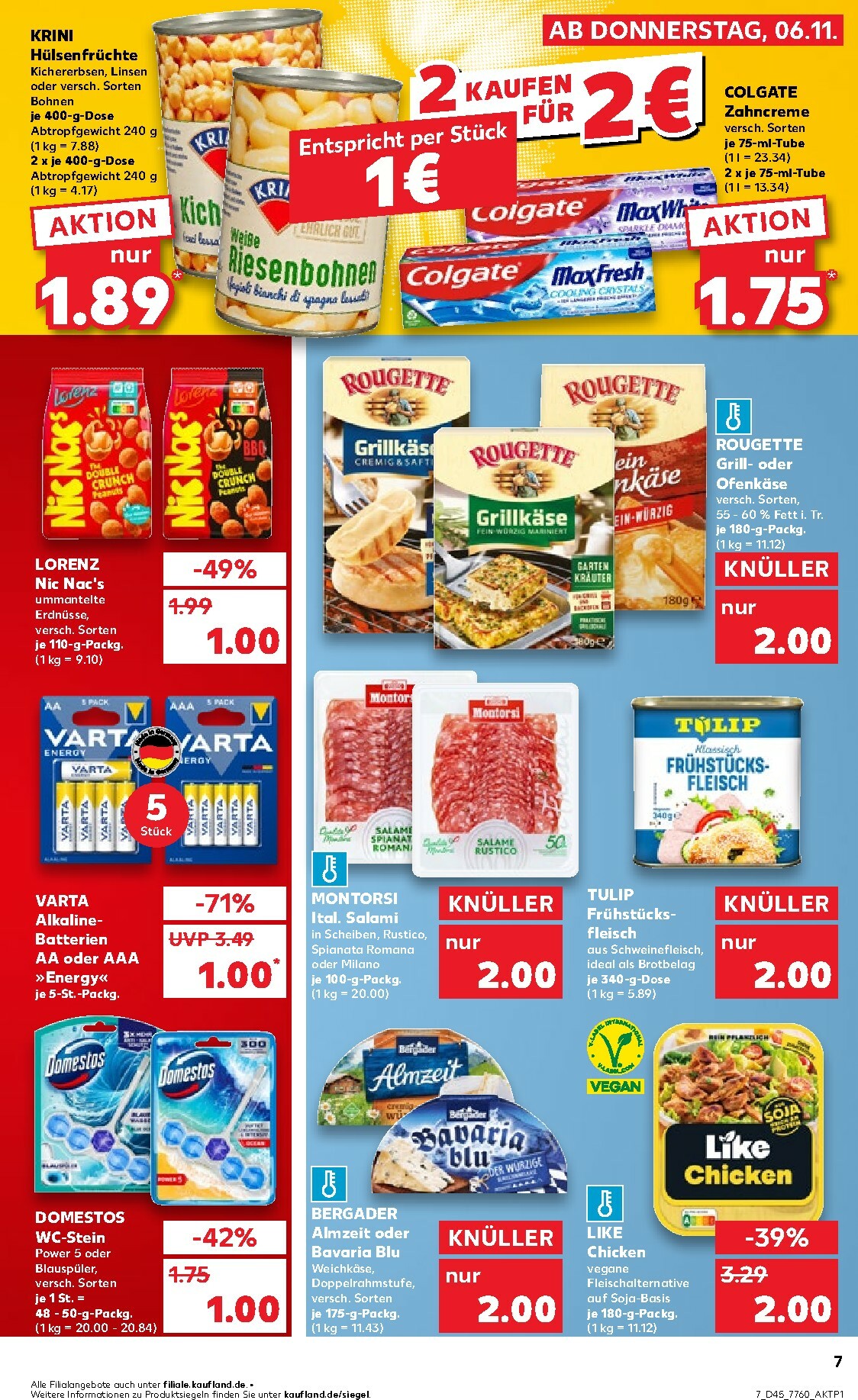 kaufland - Kaufland-Prospekt gültig vom 06.11. bis 12.11. - page: 7