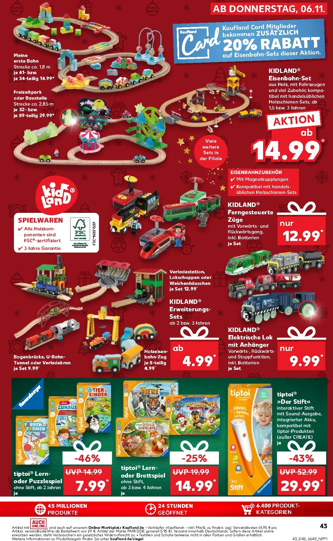 kaufland - Kaufland-Prospekt gültig vom 06.11. bis 12.11. - page: 43