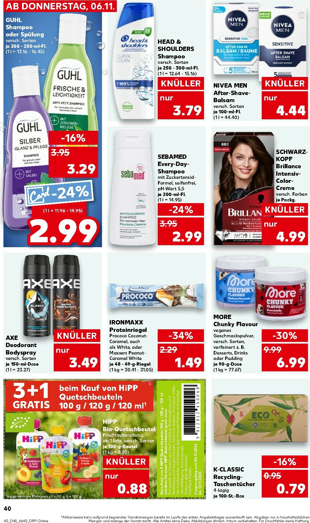 kaufland - Kaufland-Prospekt gültig vom 06.11. bis 12.11. - page: 40