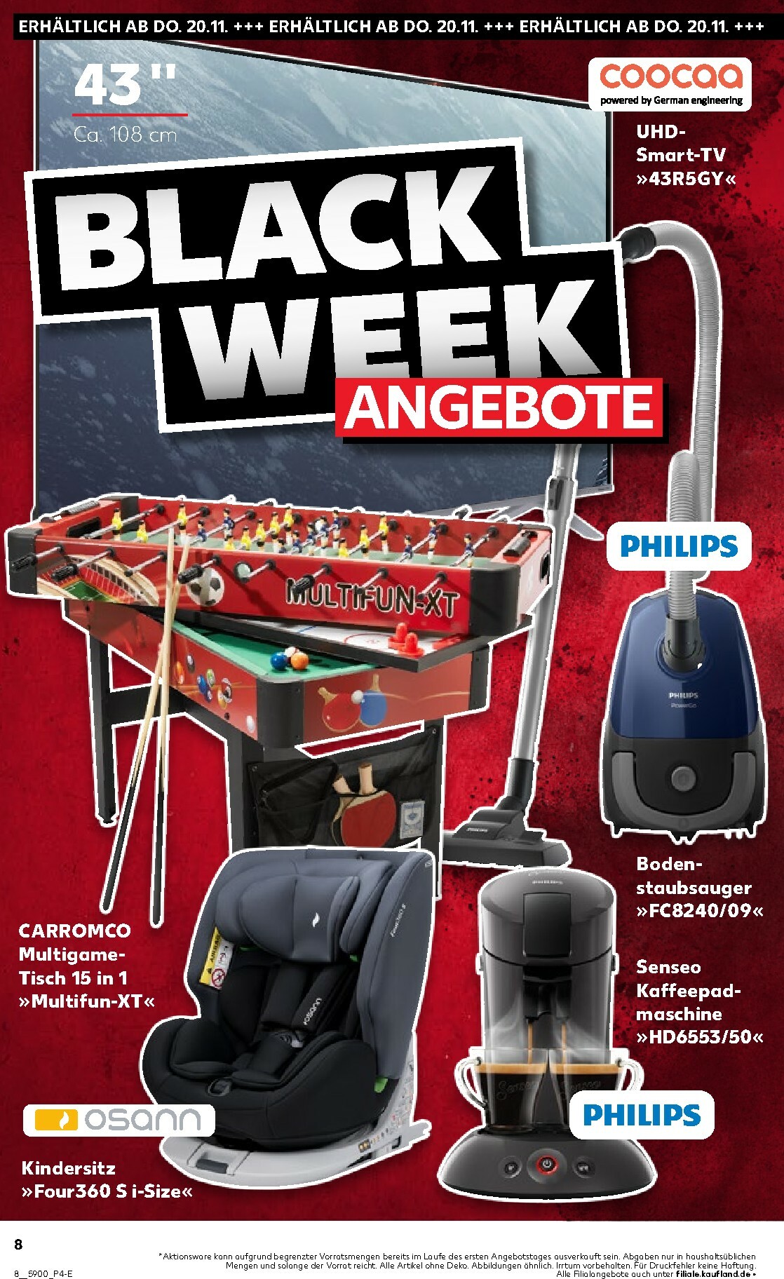 kaufland - Kaufland - Black Week-Prospekt gültig vom 13.11. bis 19.11. - page: 8