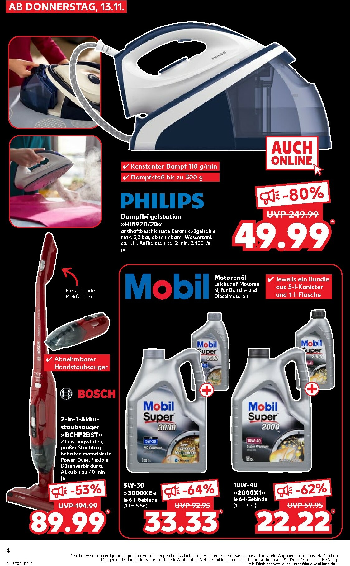 kaufland - Kaufland - Black Week-Prospekt gültig vom 13.11. bis 19.11. - page: 4