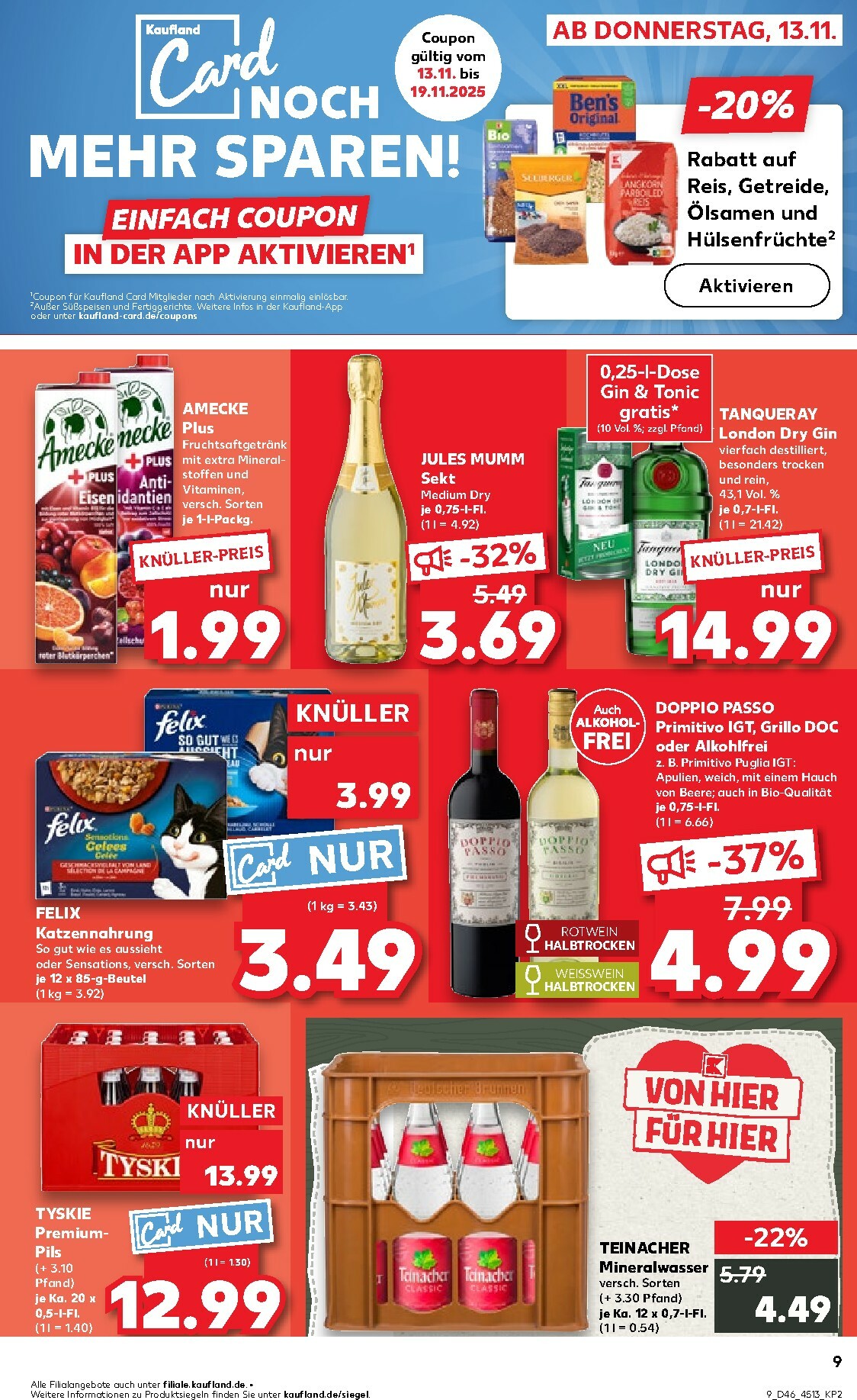 kaufland - Kaufland-Prospekt gültig vom 13.11. bis 19.11. - page: 9