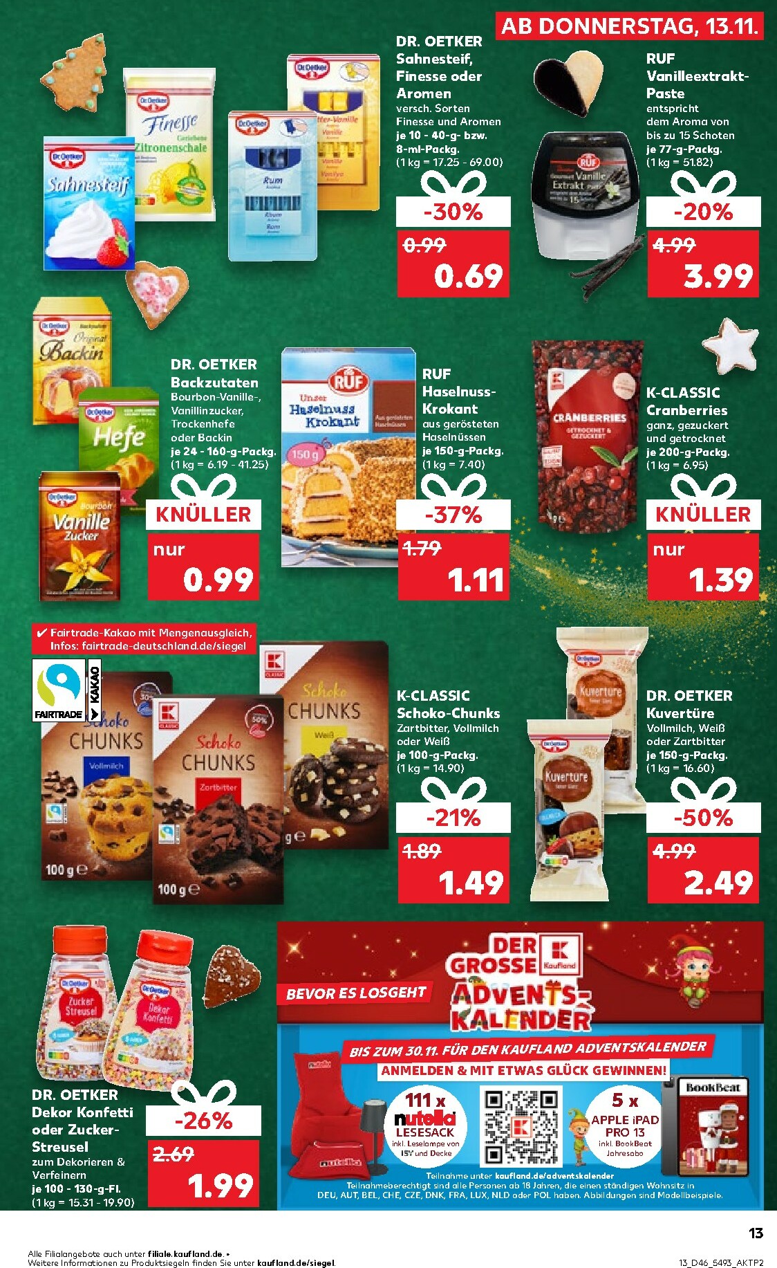 kaufland - Kaufland-Prospekt gültig vom 13.11. bis 19.11. - page: 13