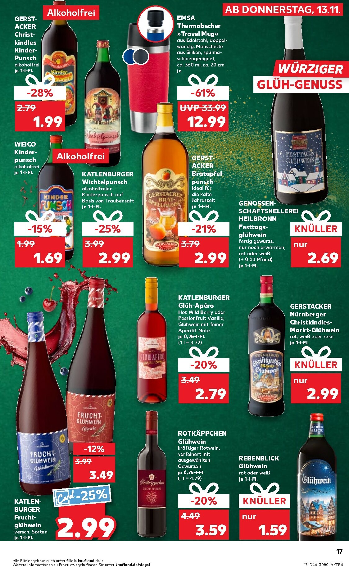 kaufland - Kaufland-Prospekt gültig vom 13.11. bis 19.11. - page: 17