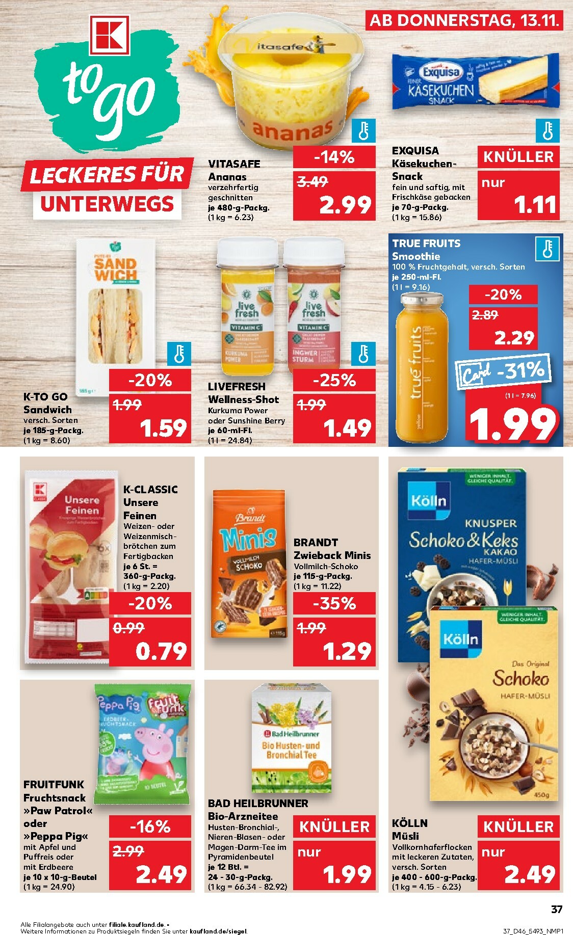 kaufland - Kaufland-Prospekt gültig vom 13.11. bis 19.11. - page: 37