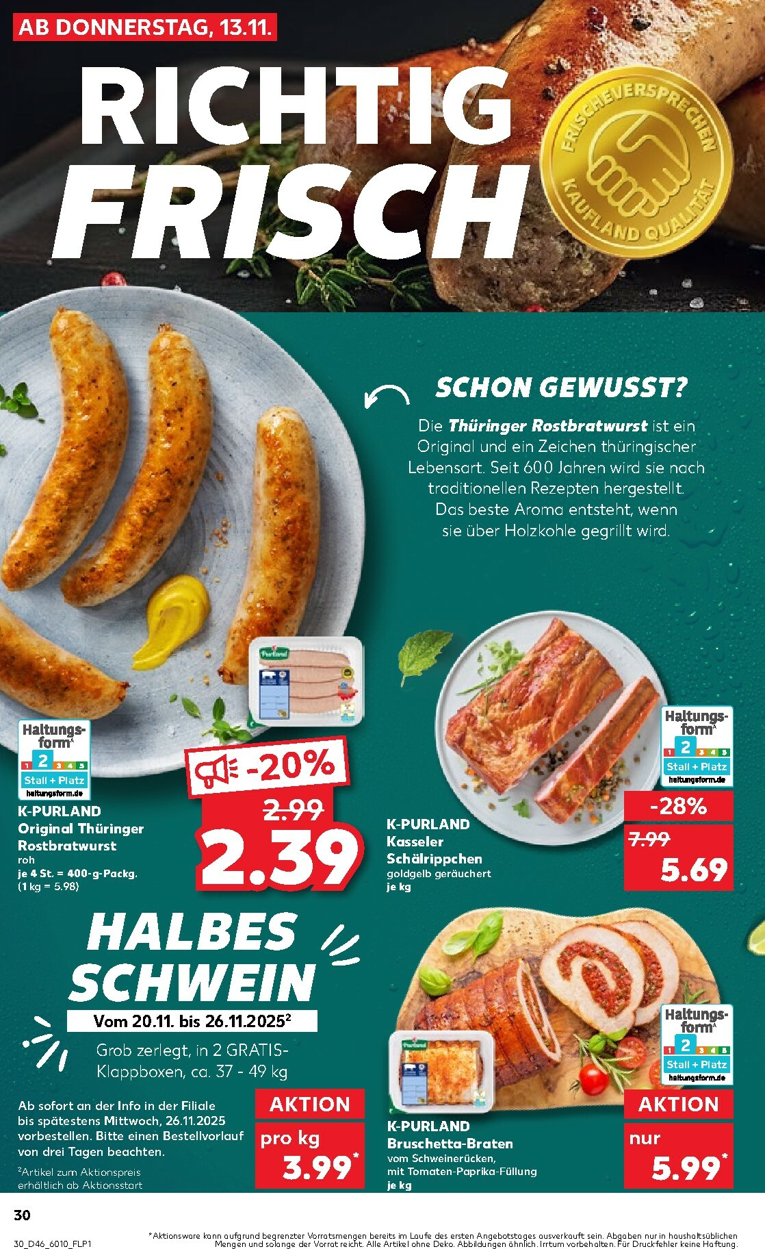 kaufland - Kaufland-Prospekt gültig vom 13.11. bis 19.11. - page: 30
