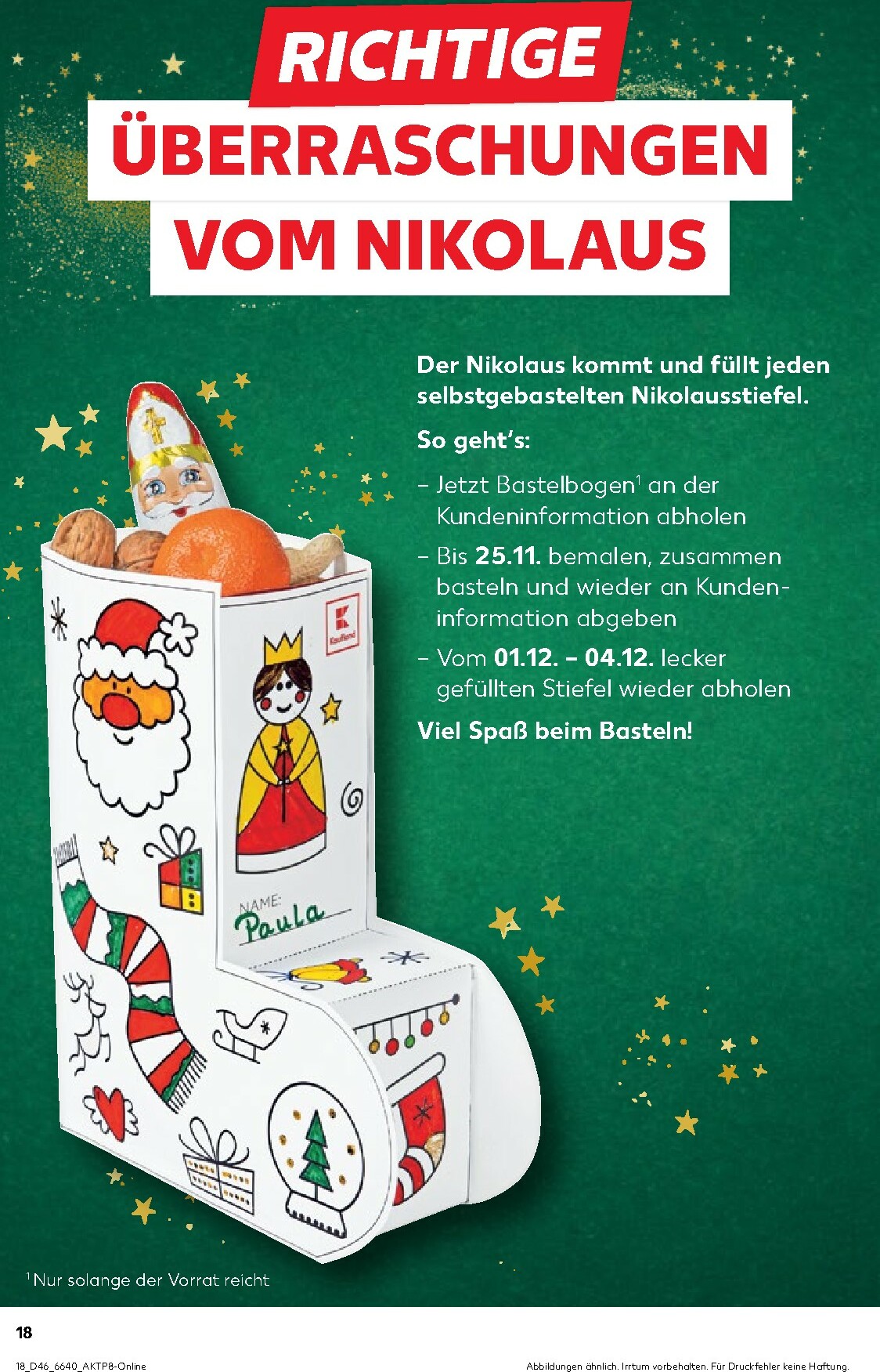 kaufland - Kaufland-Prospekt gültig vom 13.11. bis 19.11. - page: 18