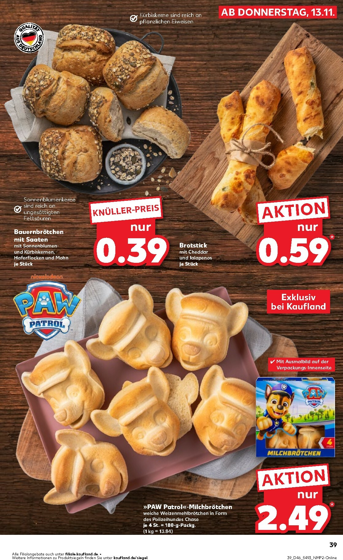 kaufland - Kaufland-Prospekt gültig vom 13.11. bis 19.11. - page: 39