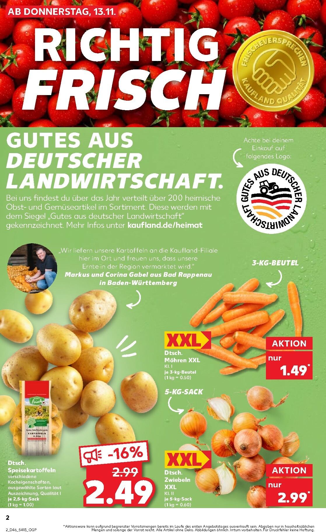 kaufland - Kaufland-Prospekt gültig vom 13.11. bis 19.11. - page: 2