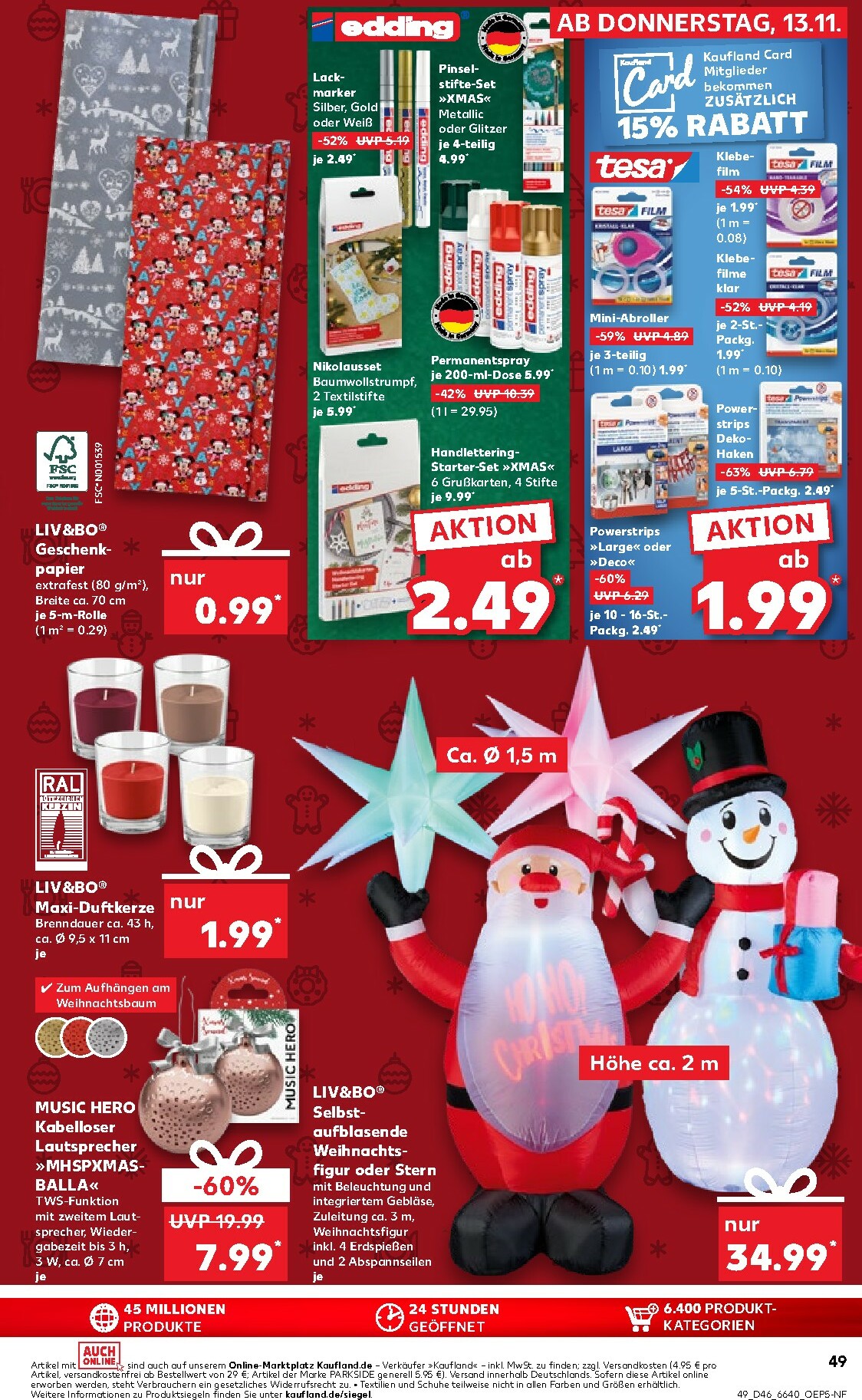 kaufland - Kaufland-Prospekt gültig vom 13.11. bis 19.11. - page: 49