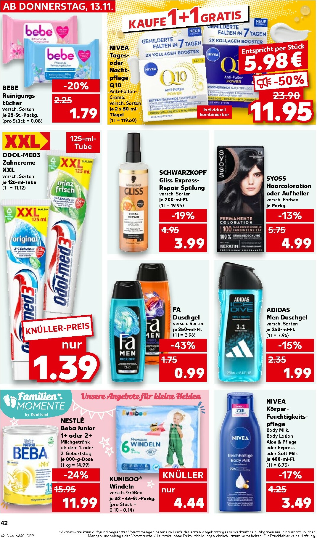 kaufland - Kaufland-Prospekt gültig vom 13.11. bis 19.11. - page: 42