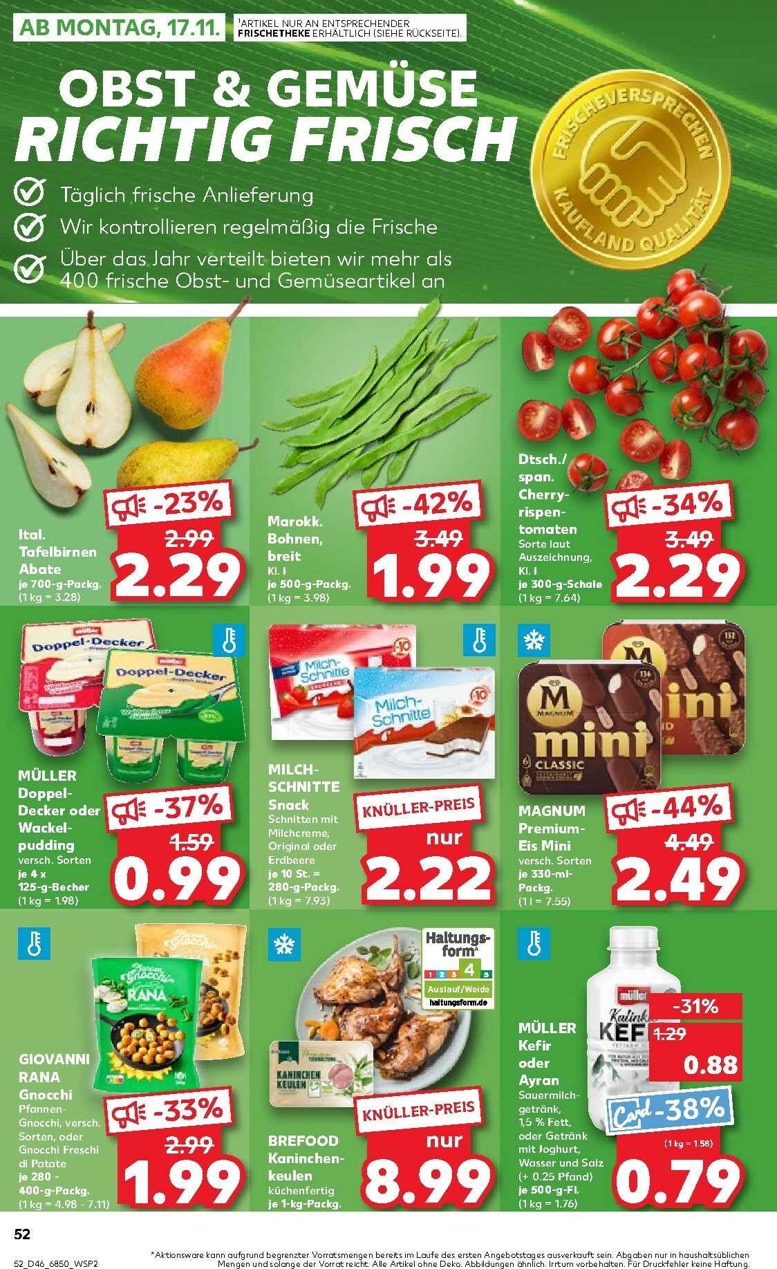 kaufland - Kaufland-Prospekt gültig vom 13.11. bis 19.11. - page: 52