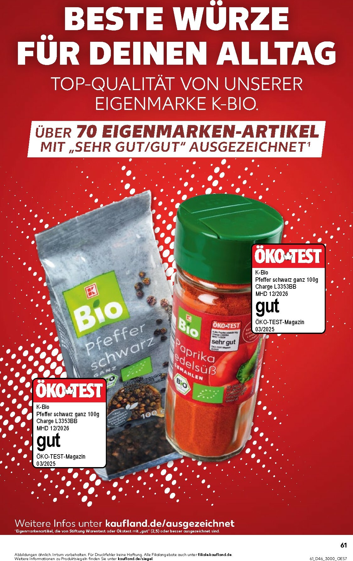kaufland - Kaufland-Prospekt gültig vom 13.11. bis 19.11. - page: 61