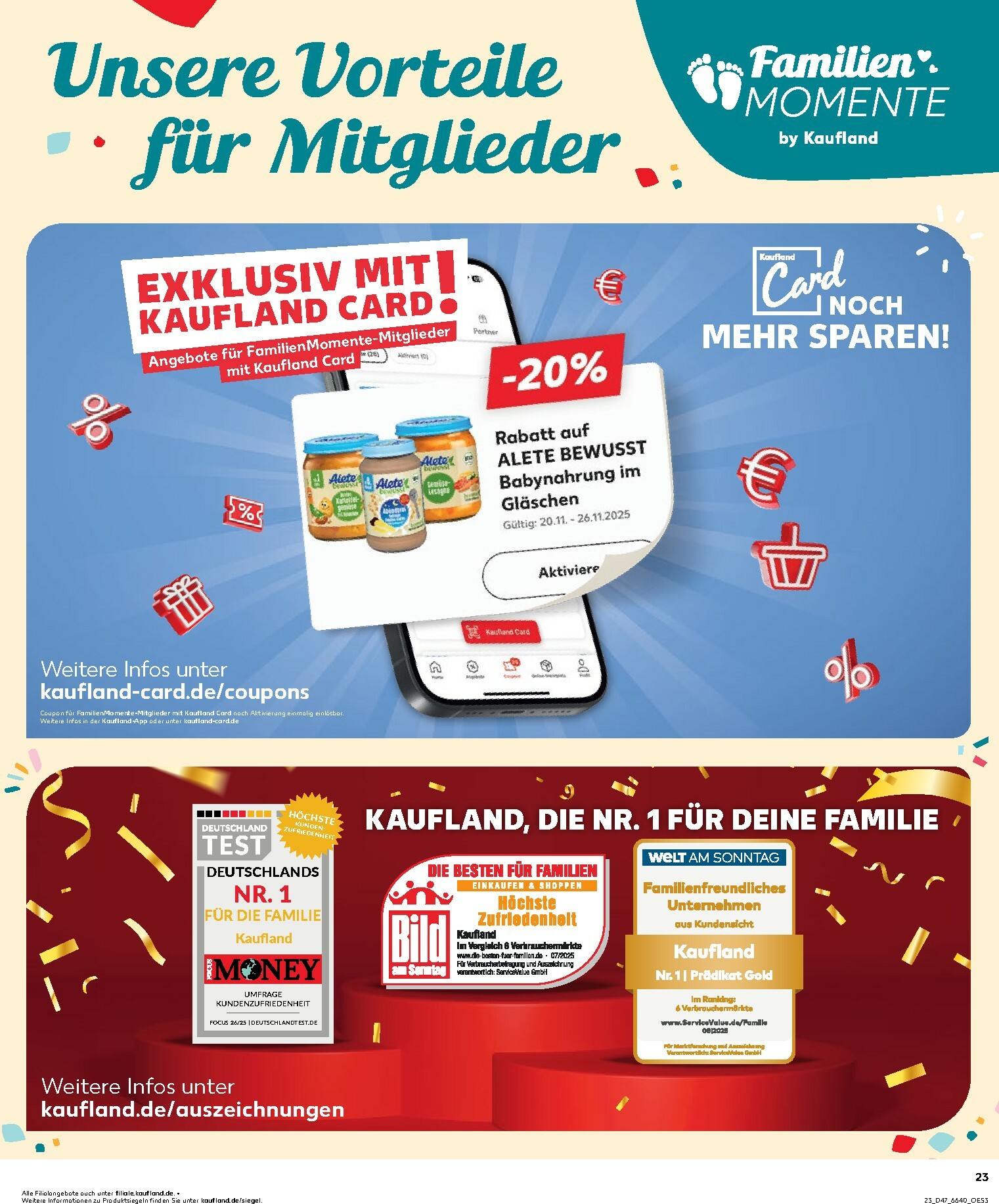 kaufland - Kaufland-Prospekt gültig vom 20.11. bis 26.11. - page: 23